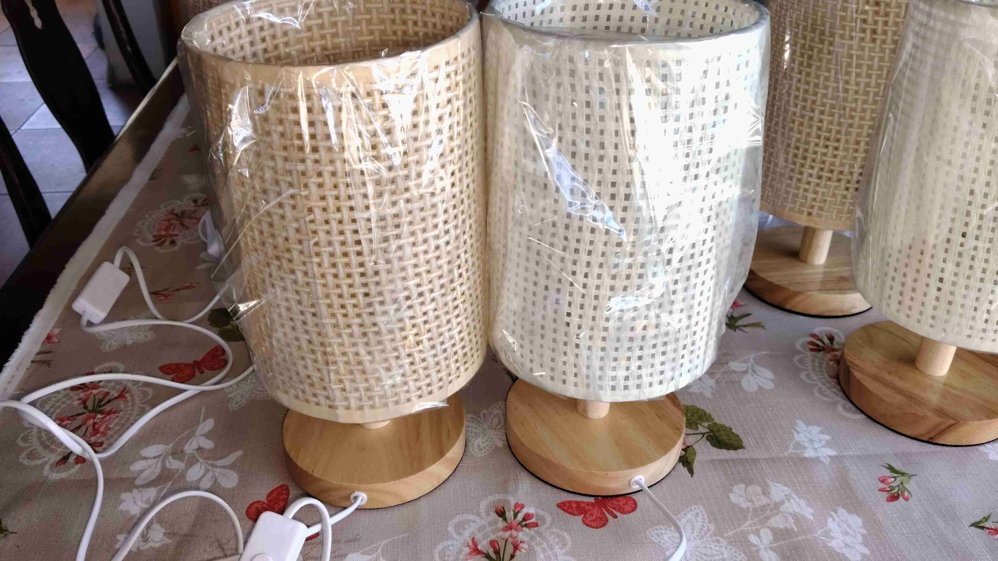 Lámparas de mesa tejidas - miniatura 2