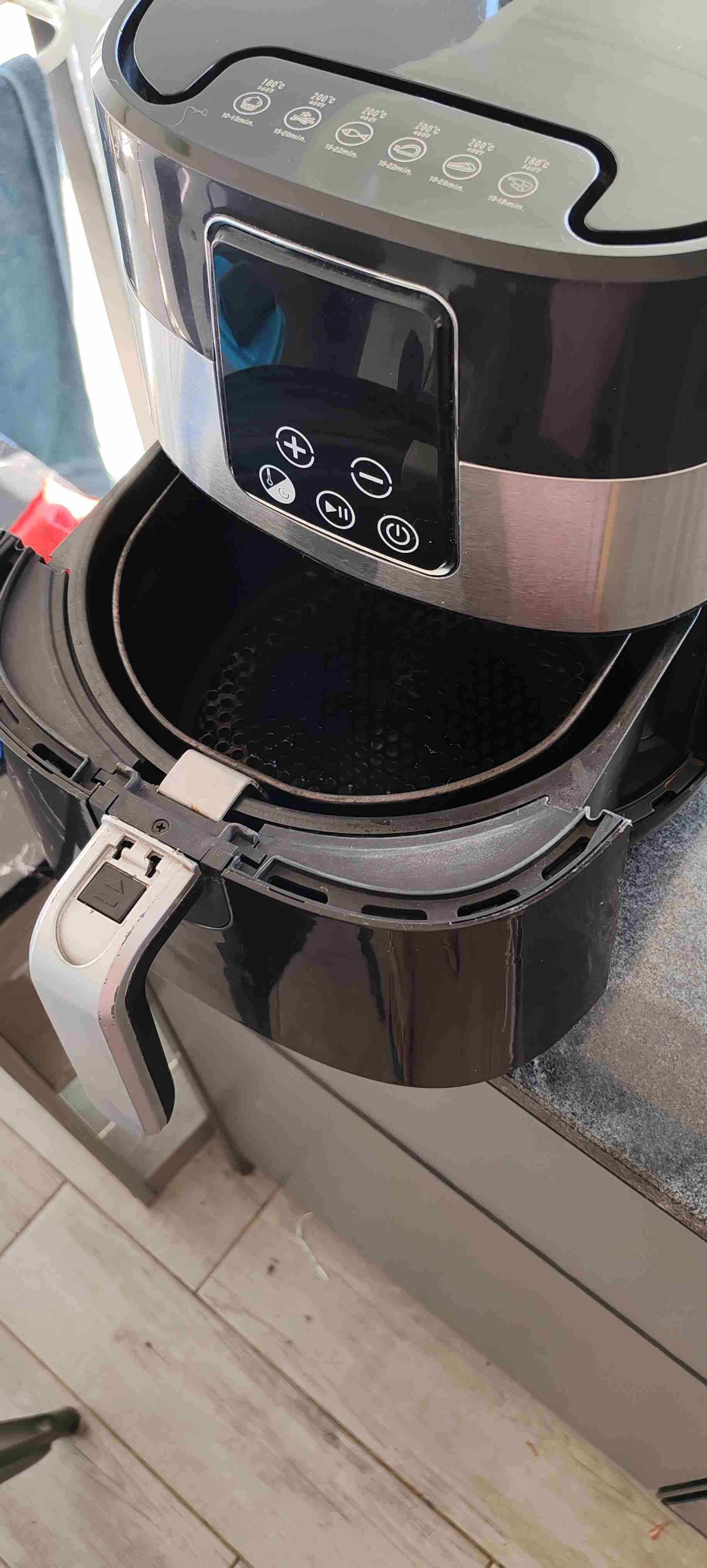 Freidora de aire Klauben negra - 3