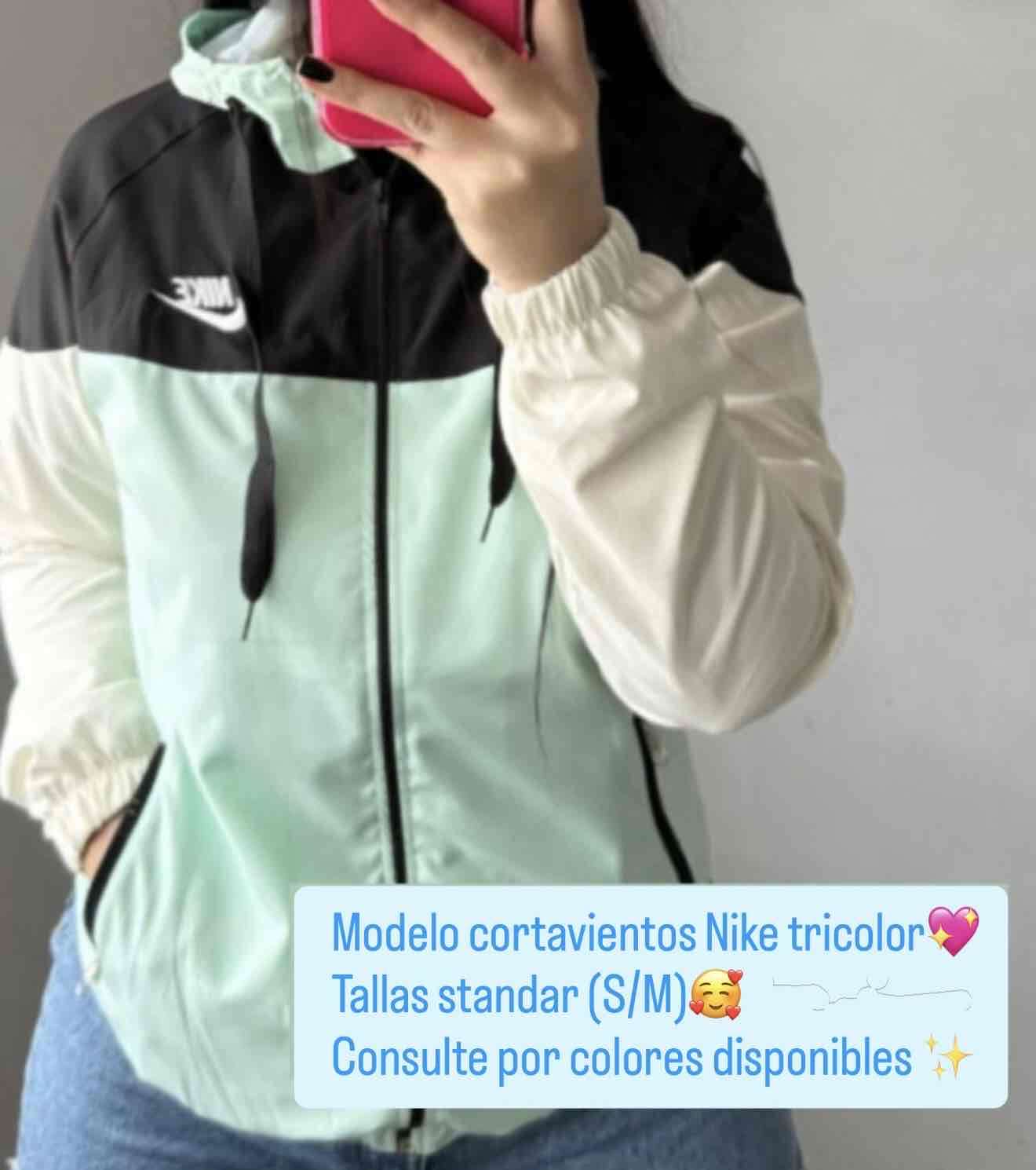 Cortavientos Nike tricolor - miniatura 1