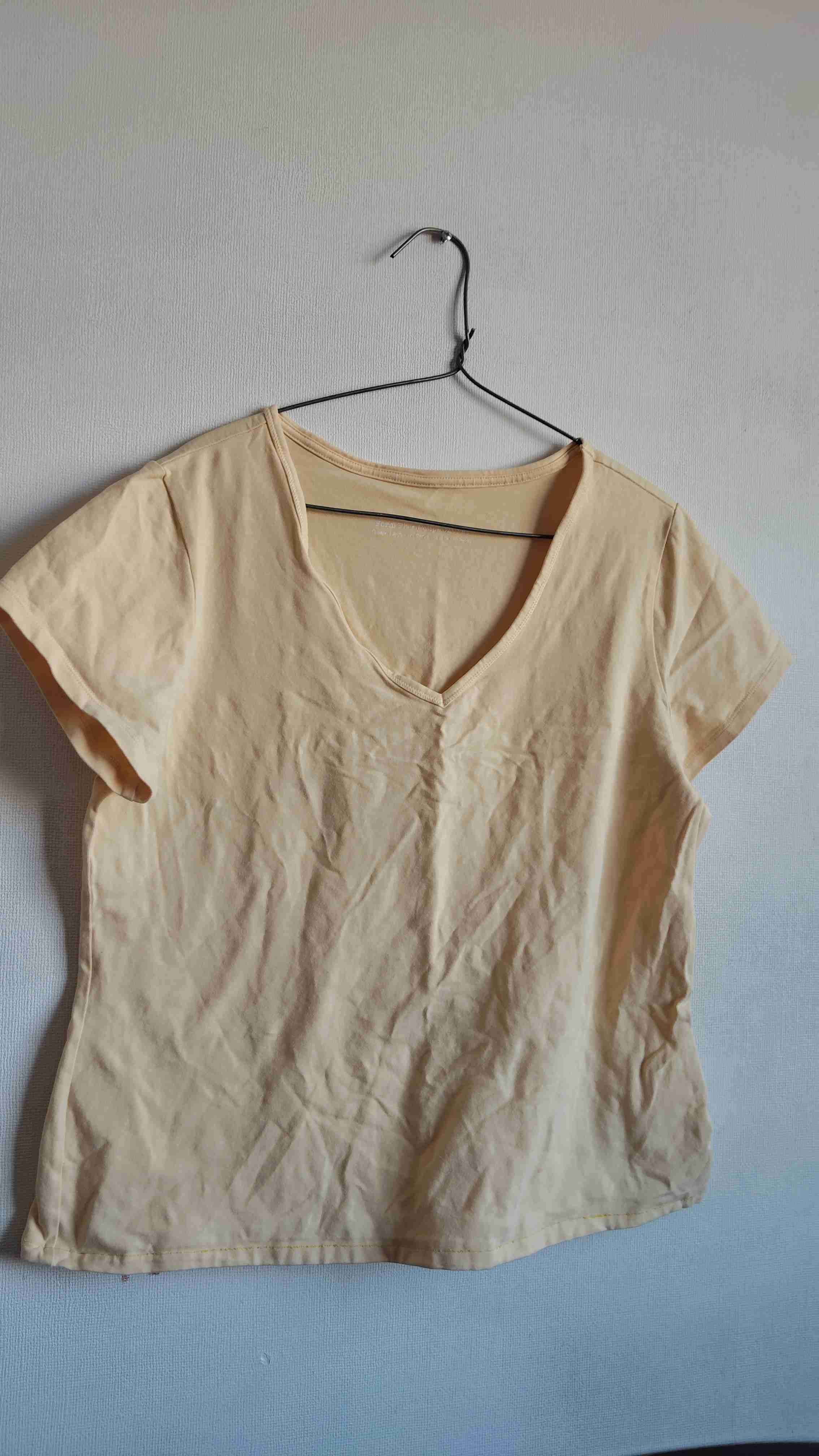 Polera floral amarilla y verde - 4