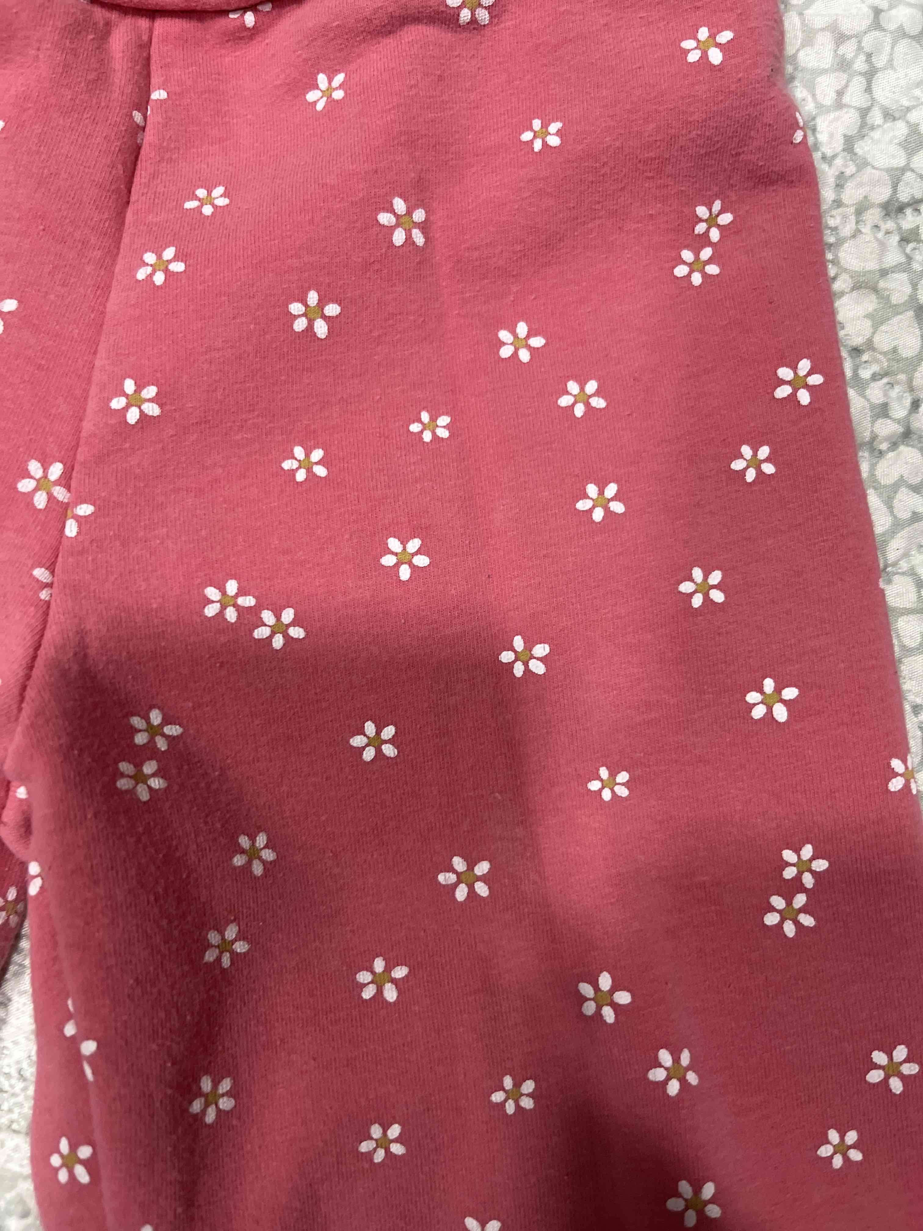 Leggings rosados de flores - 2