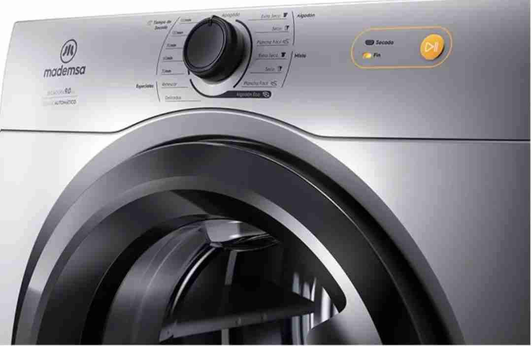 Secadora Mademsa plateada - 3