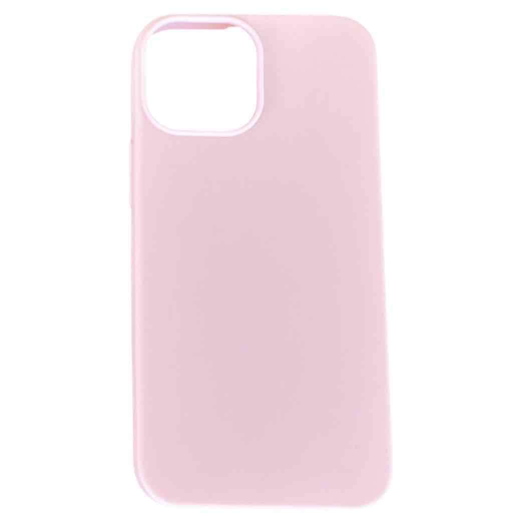 Funda rosa para celular iPhone 13 mini - miniatura 1