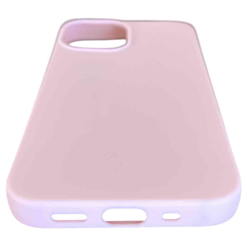 Funda rosa para celular iPhone 13 mini - miniatura 3