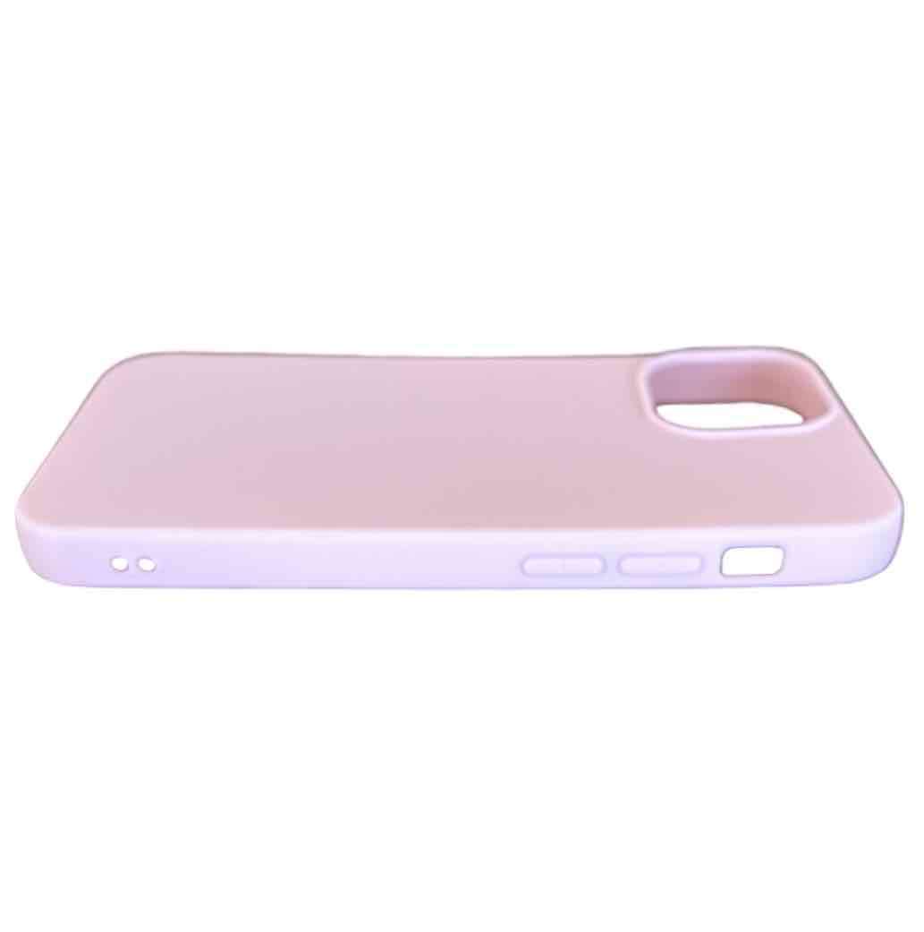 Funda rosa para celular iPhone 13 mini - miniatura 4