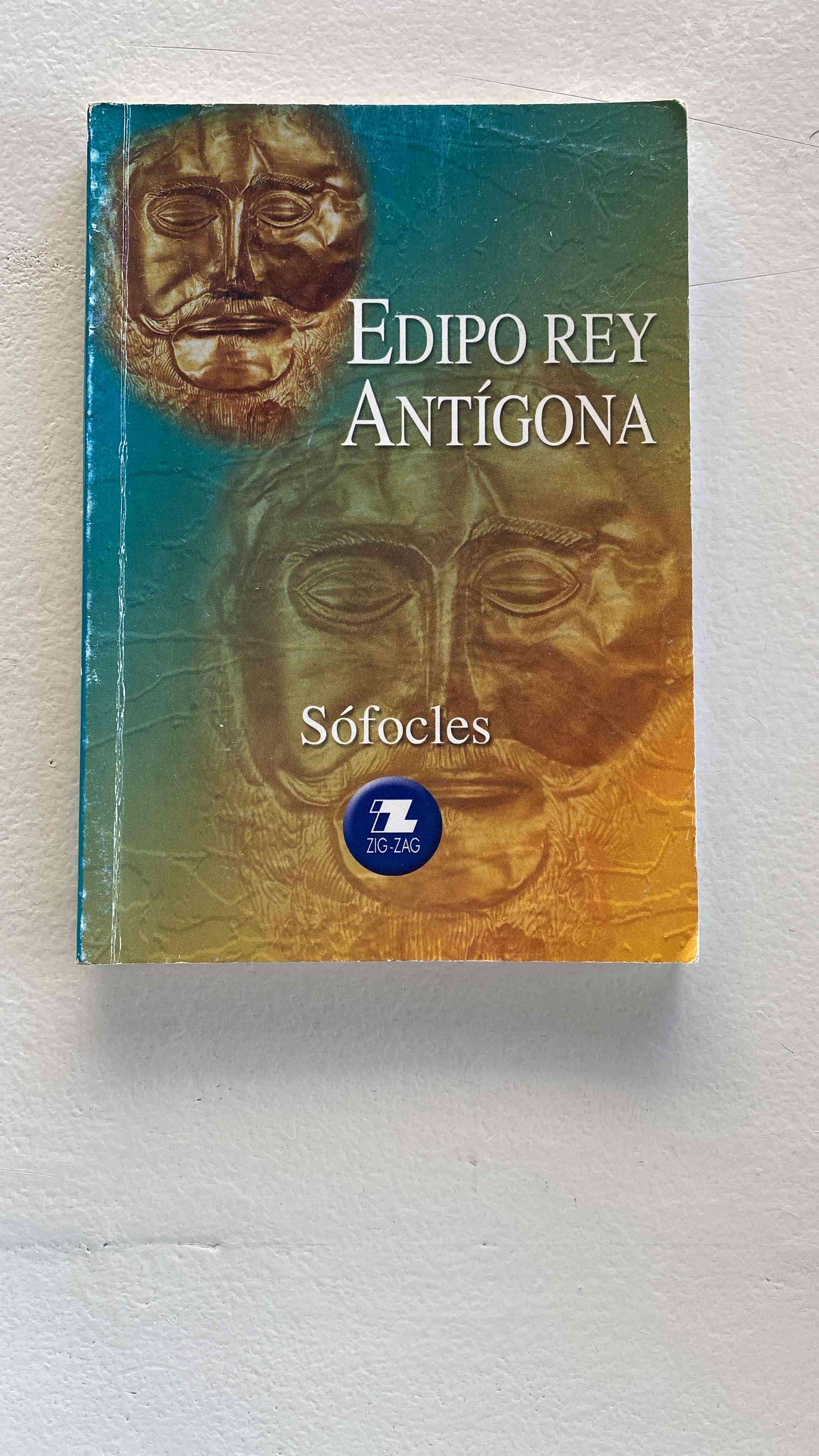Libro Edipo Rey y Antígona Sófocles