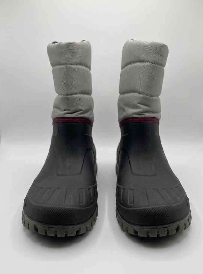 Botas impermeables negras y grises - miniatura 1