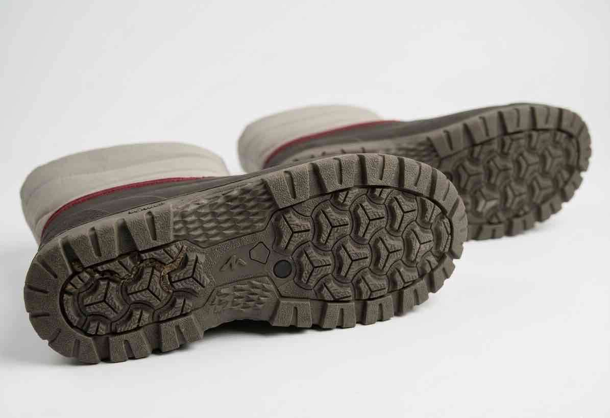 Botas impermeables negras y grises - miniatura 3