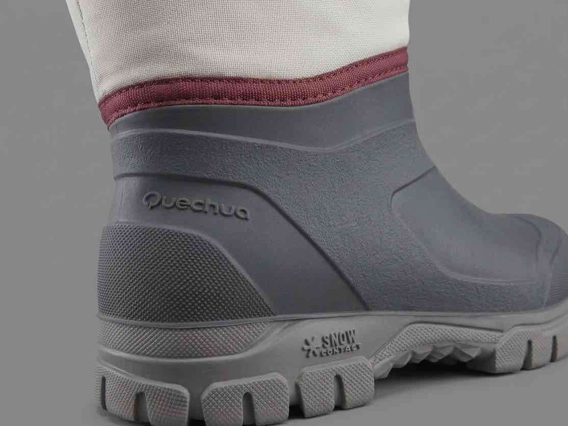 Botas impermeables negras y grises - miniatura 4