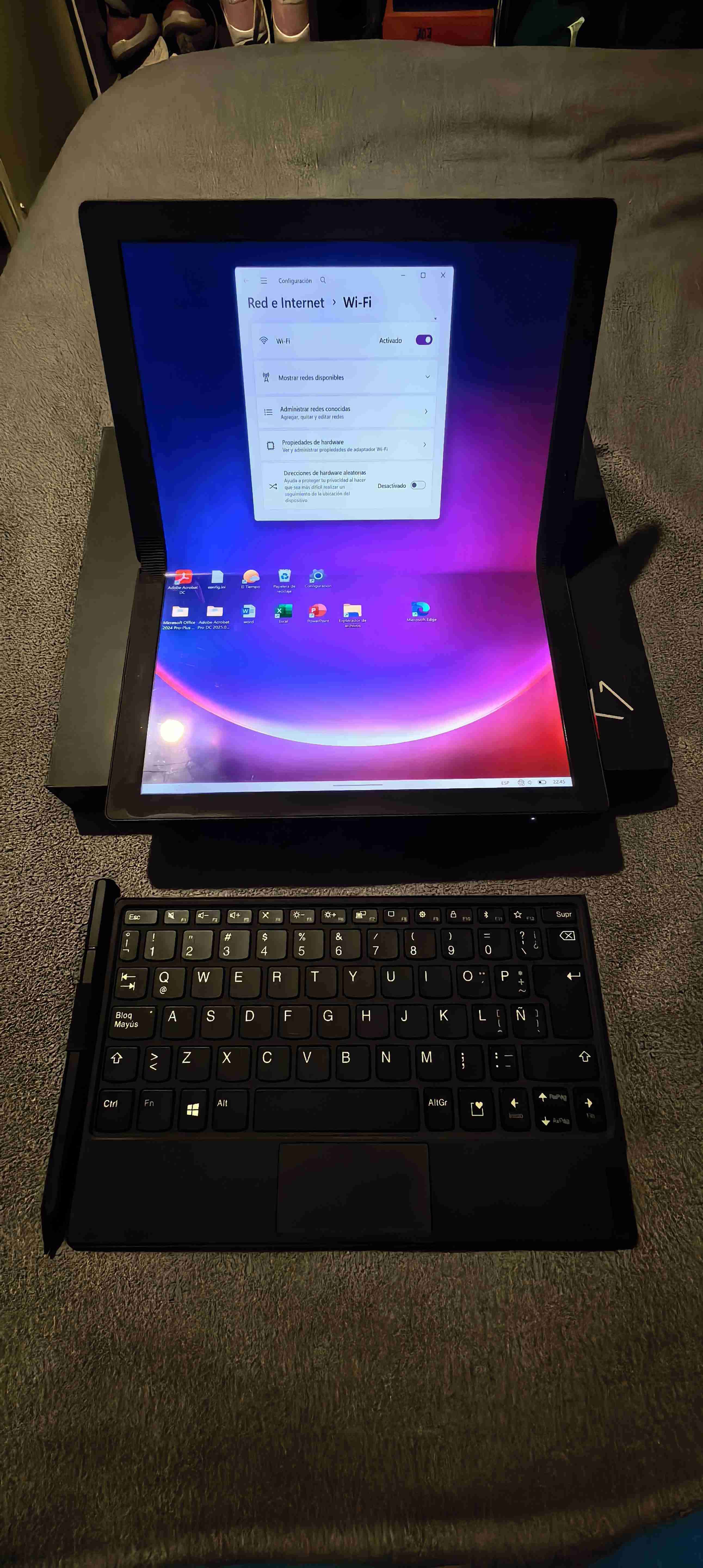 Laptop plegable con pantalla táctil - 2