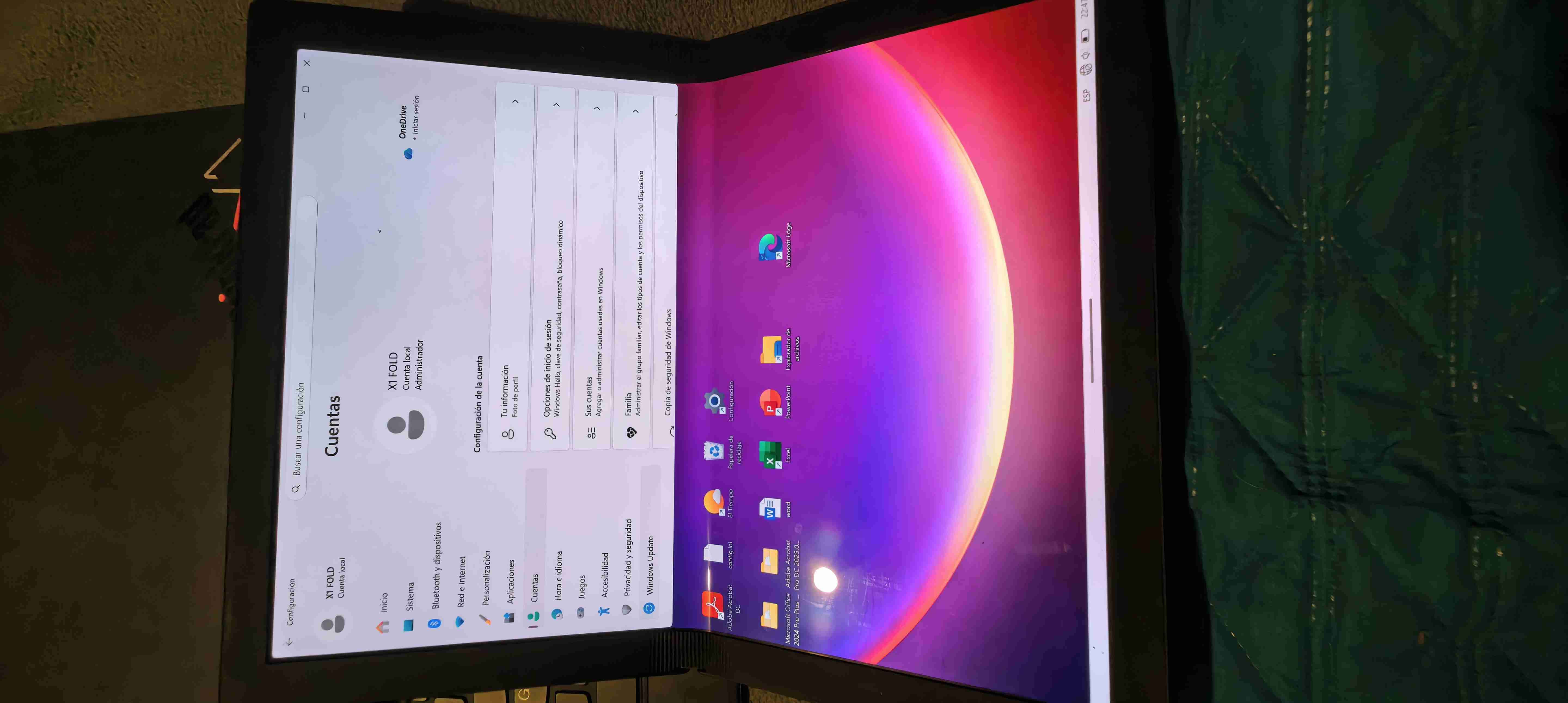 Laptop plegable con pantalla táctil - 5