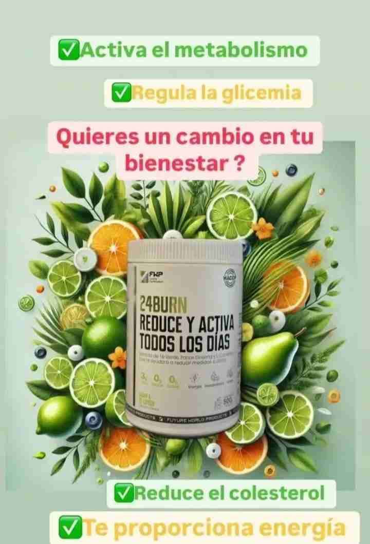 Suplemento 24Burn bienestar