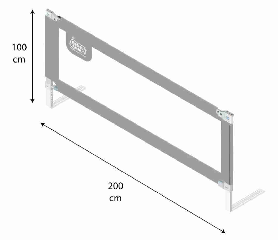Baranda de seguridad, para cama alta - 2