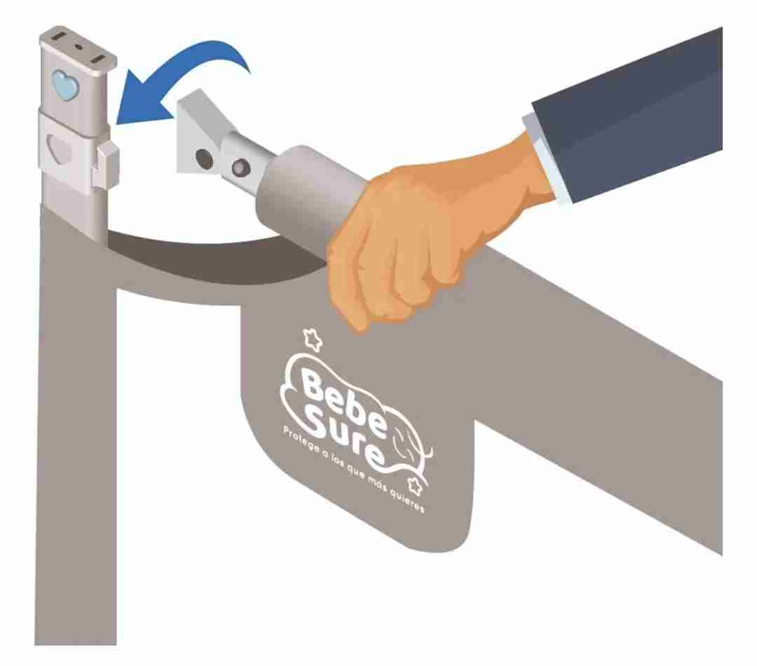 Baranda de seguridad, para cama alta - 4