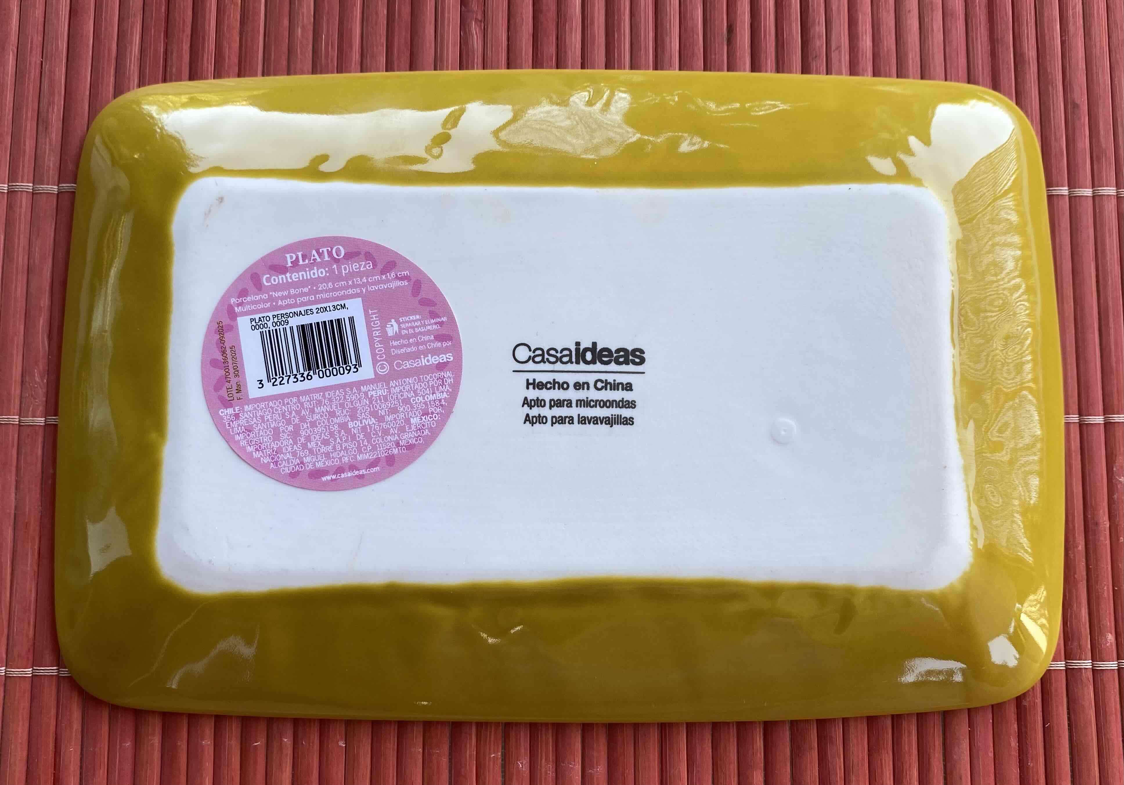 Platos rectangulares con diseño de caballo - 2