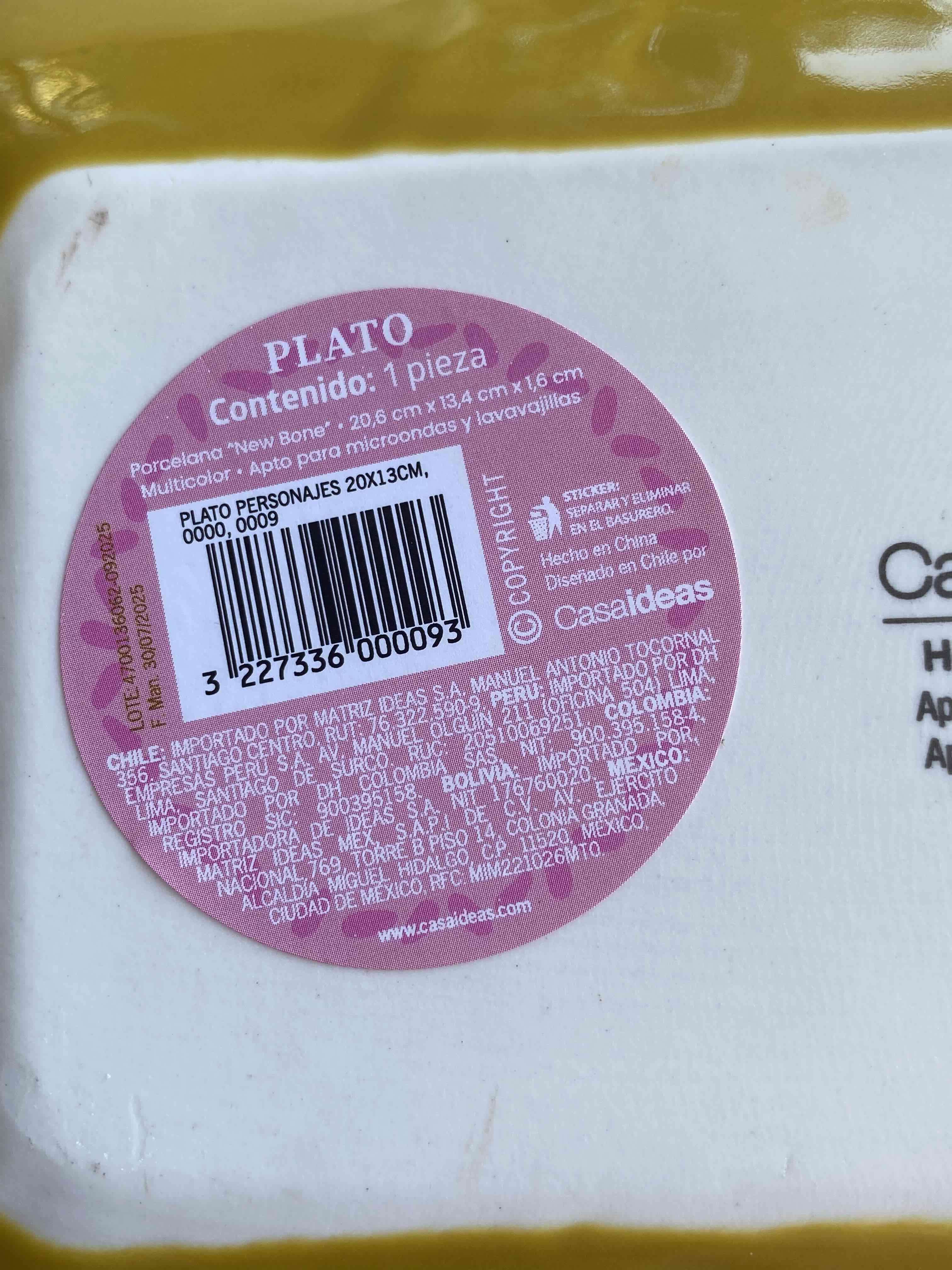 Platos rectangulares con diseño de caballo - 3