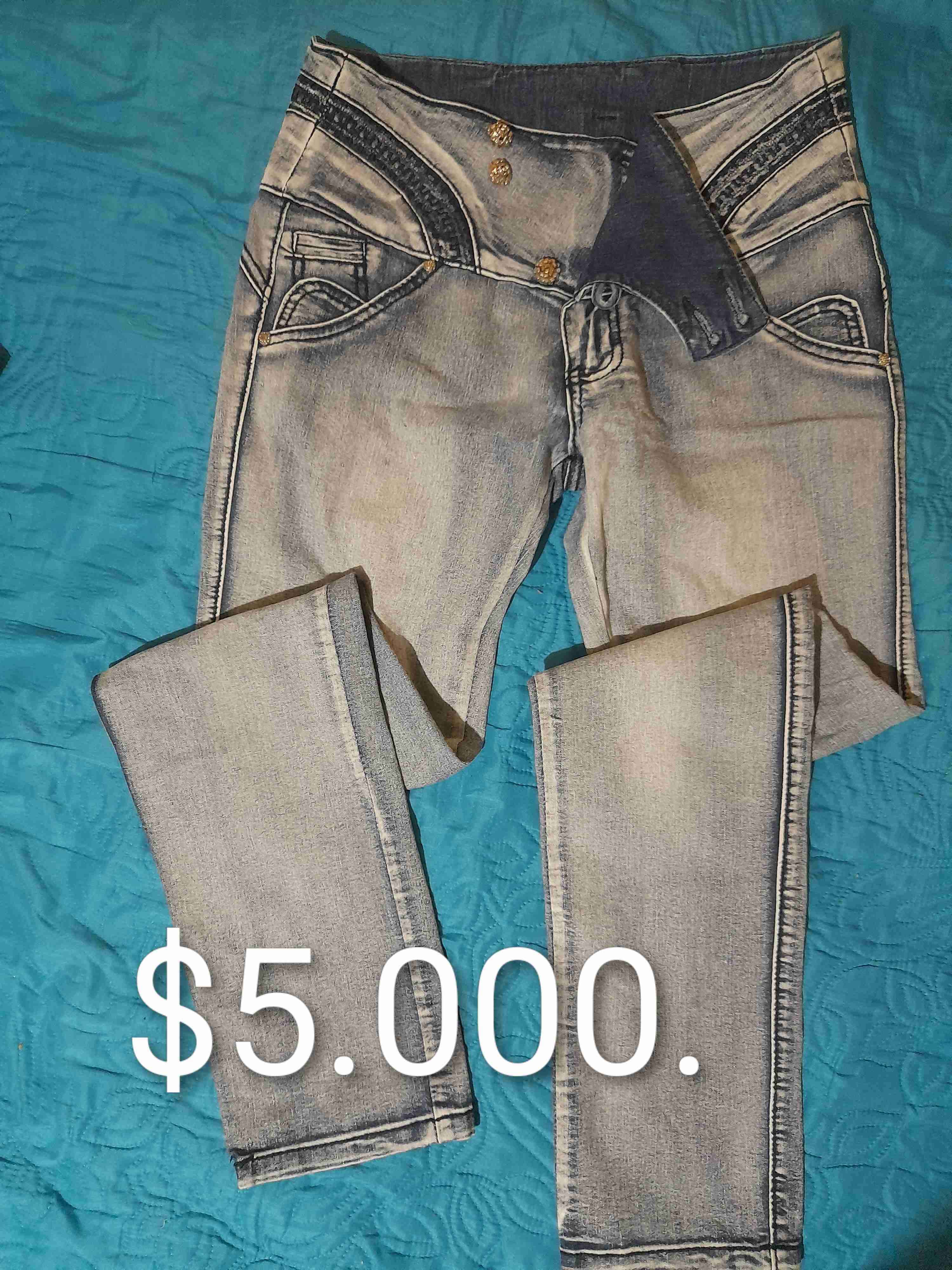 Jeans azul claros - 1