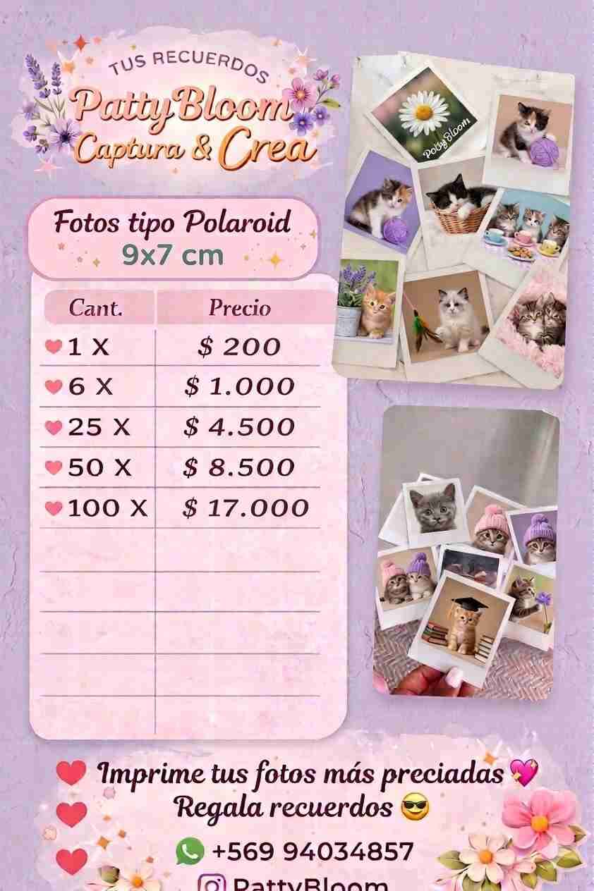 Impresión fotos tipo Polaroid - miniatura 2