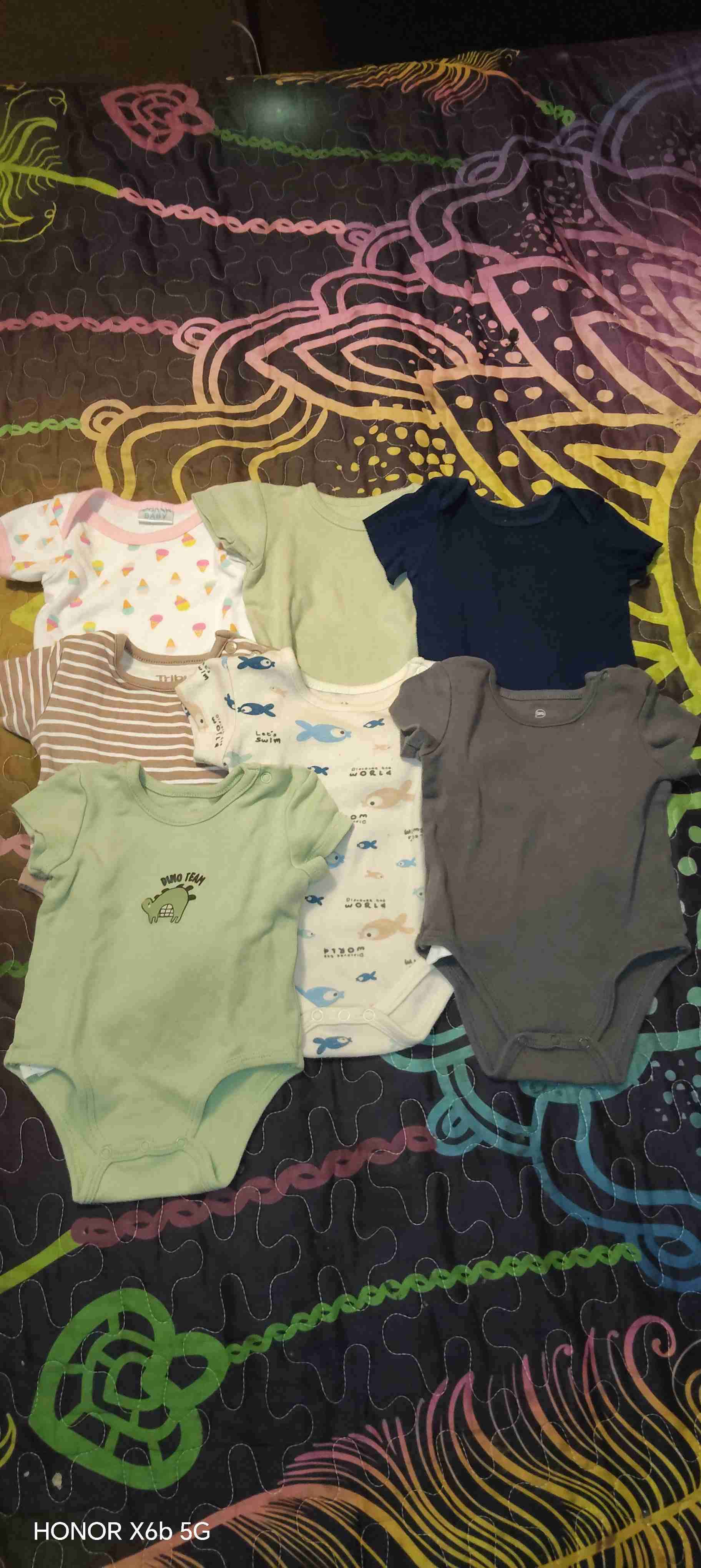 Lote de bodies para bebé