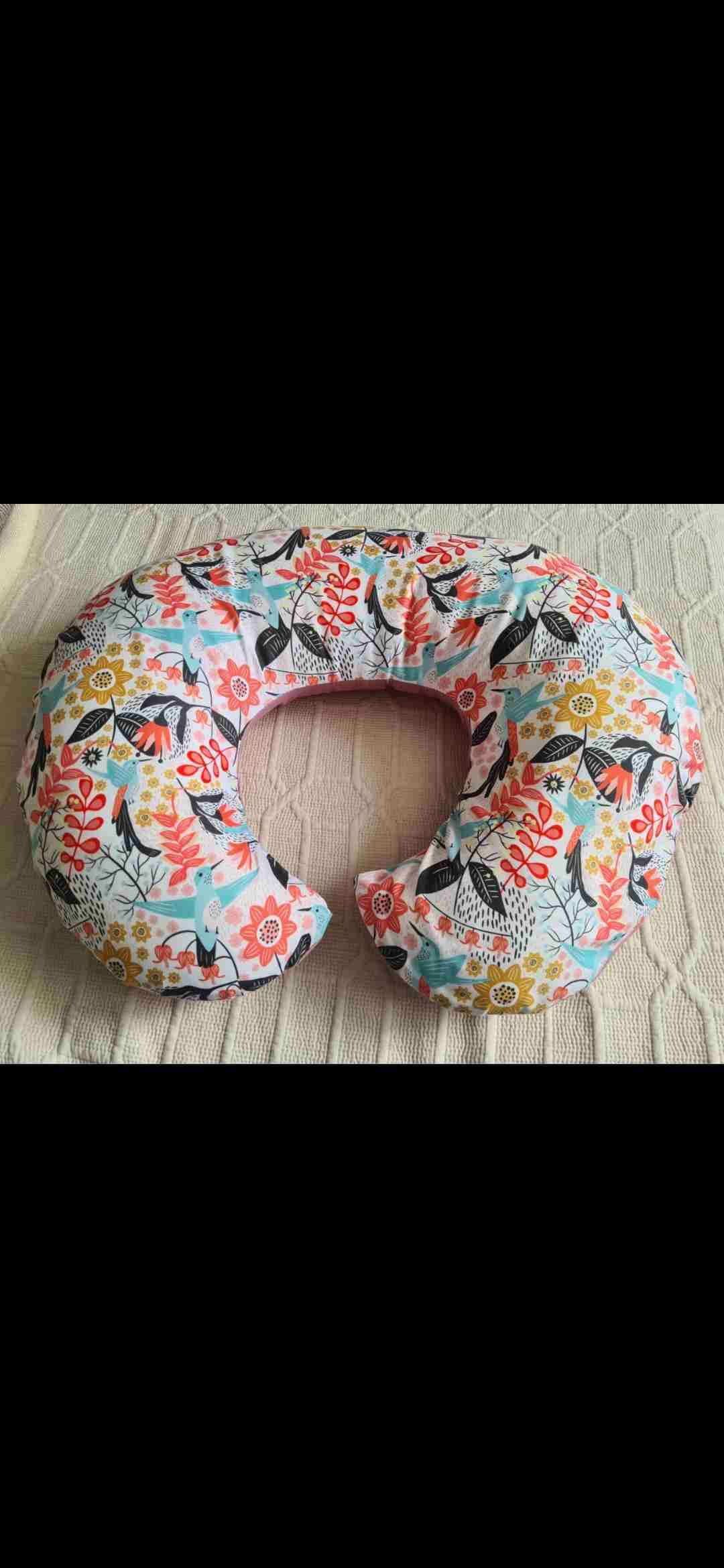 Cojín de lactancia floral - miniatura 1