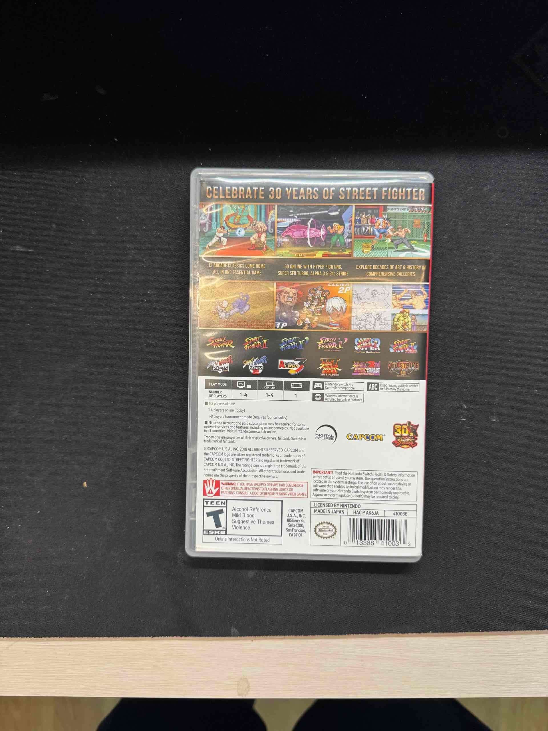 Juego Street Fighter Nintendo Switch - 2