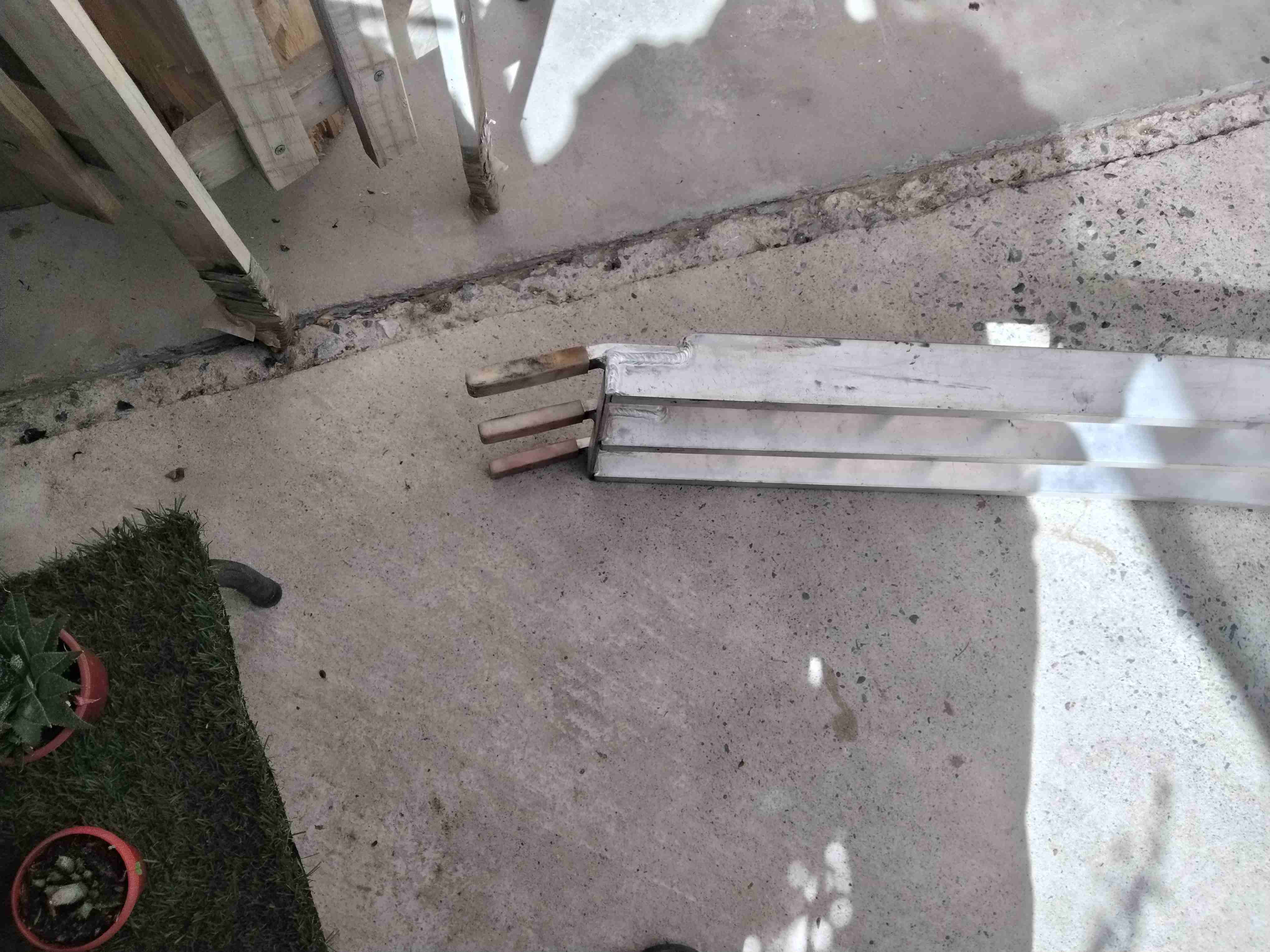 Baranda metálica blanca - 4