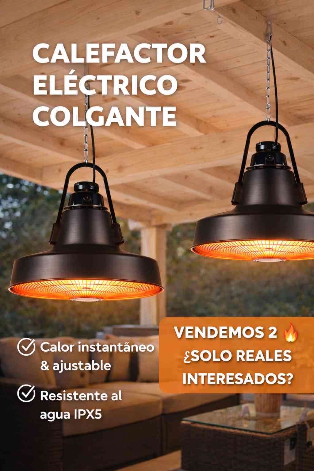 Calefactor eléctrico colgante - 1