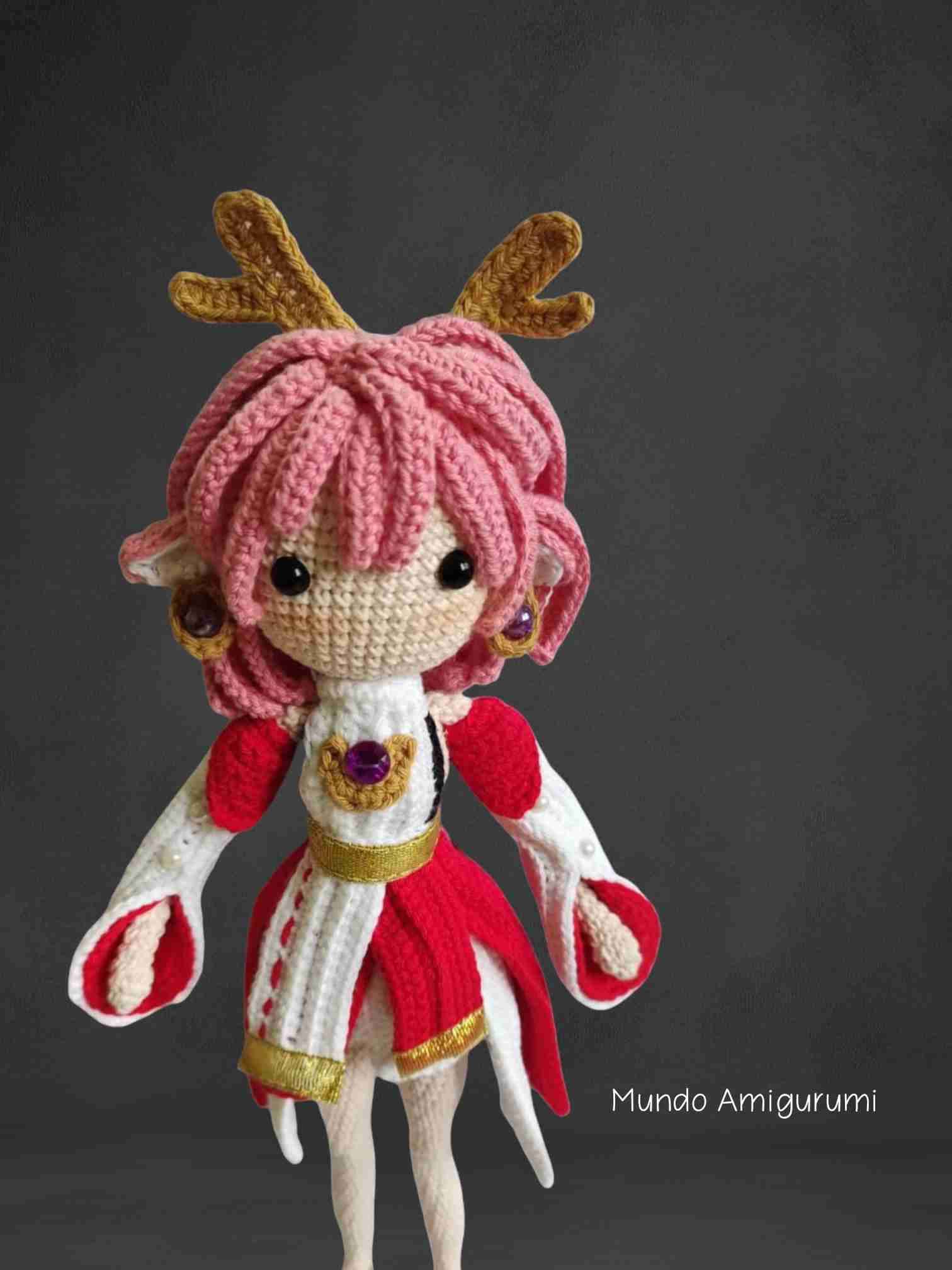 Muñeco amigurumi yae miko - miniatura 4