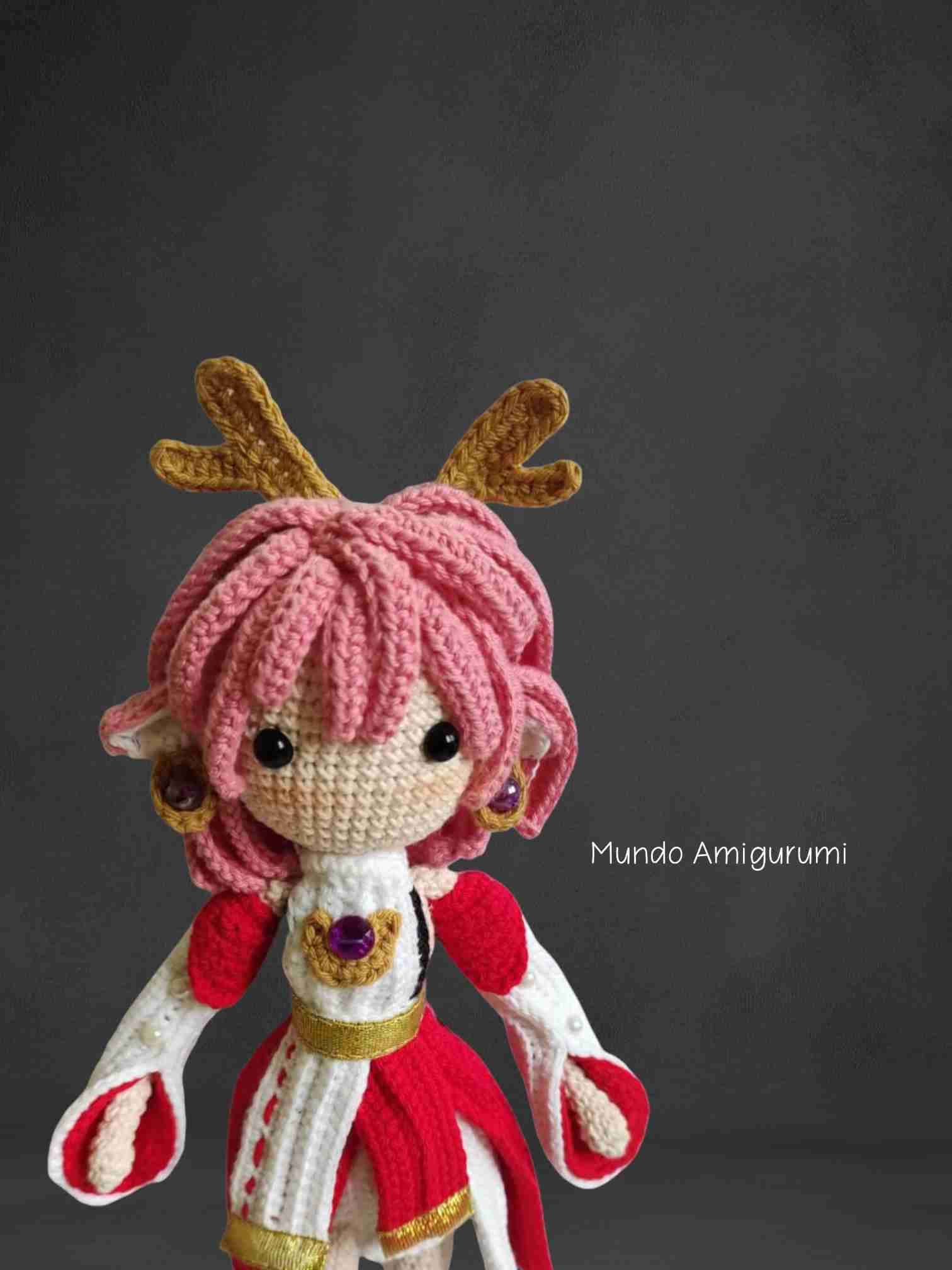 Muñeco amigurumi yae miko - miniatura 5