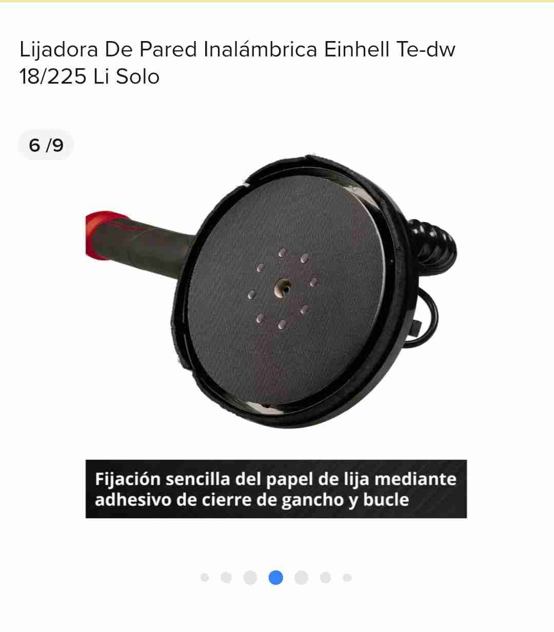 Lijadora de Pared Inalámbrica Einhell - miniatura 4