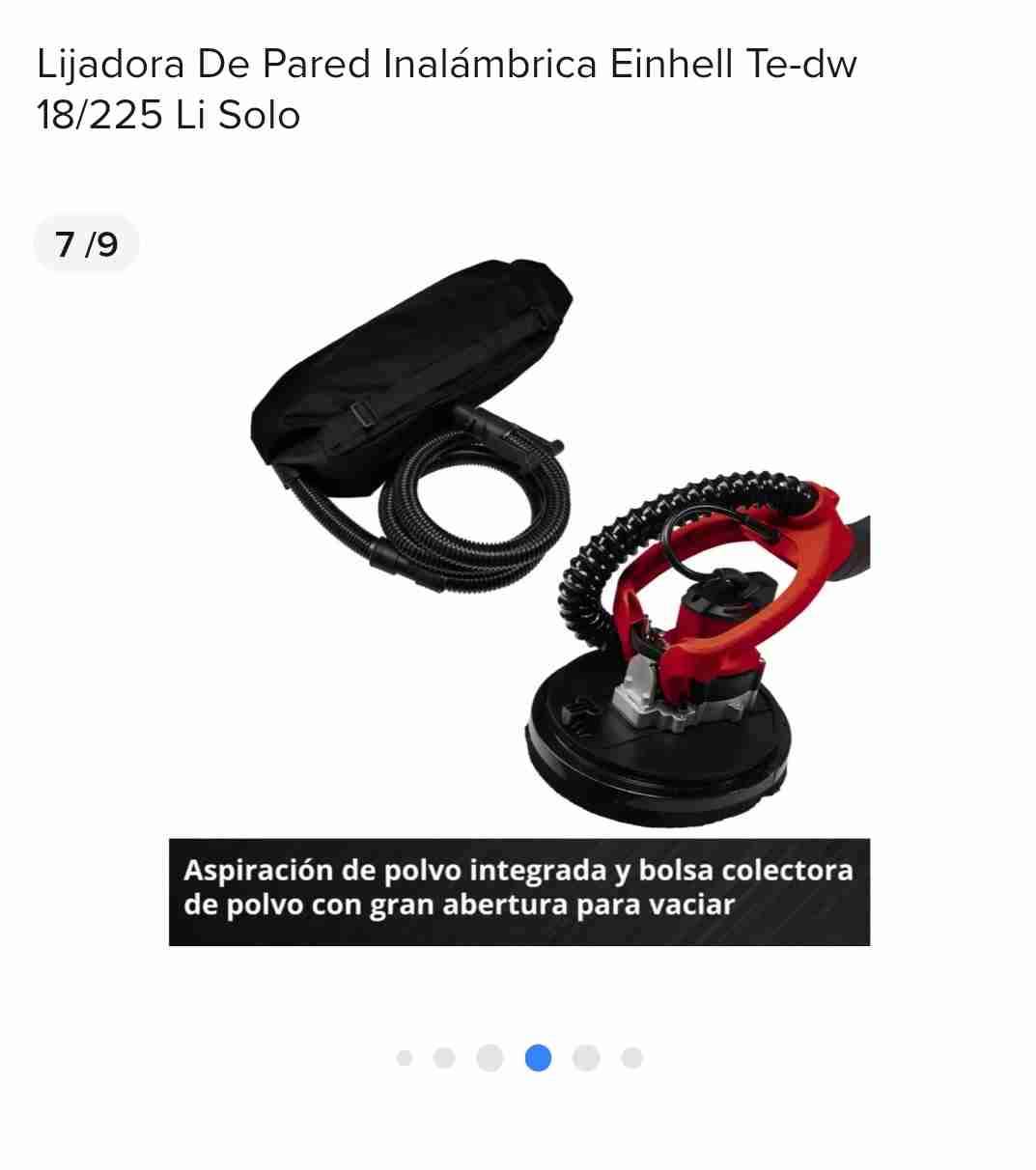 Lijadora de Pared Inalámbrica Einhell - miniatura 5