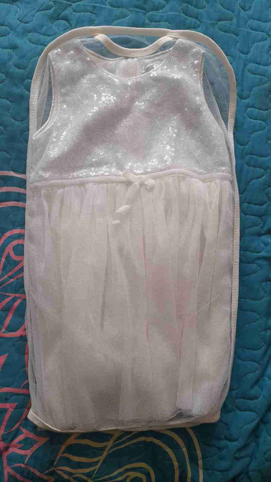 Vestido blanco con lentejuelas Limonada 18M - miniatura 4