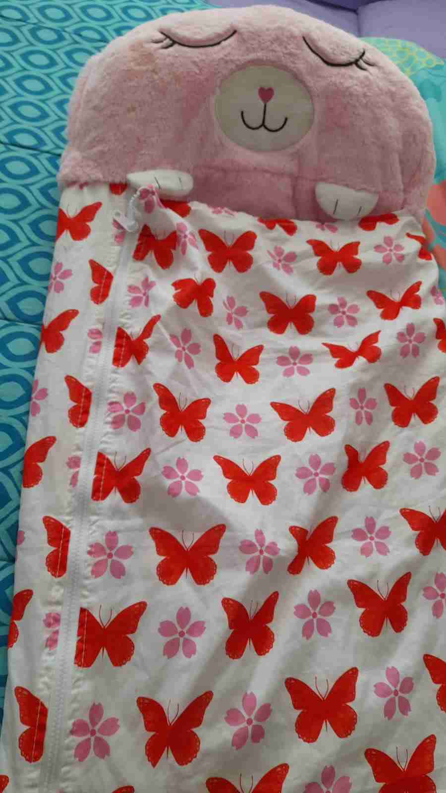 Saco de dormir infantil rosado Happy Nappers - miniatura 2