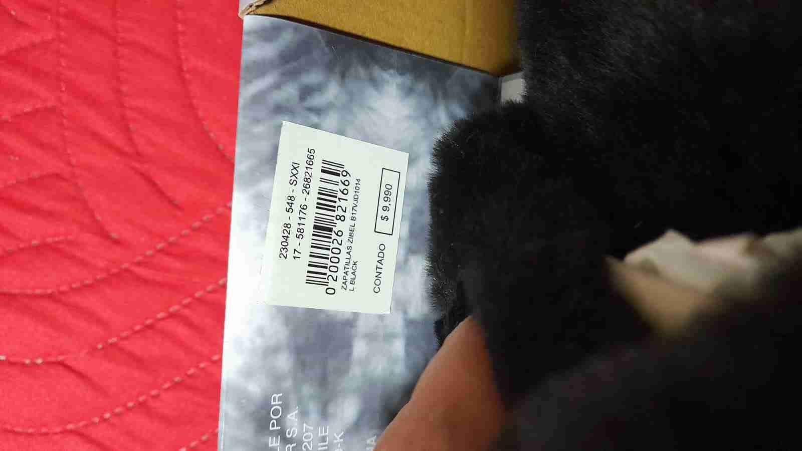 Pantuflas negras Zibel nuevas - miniatura 2