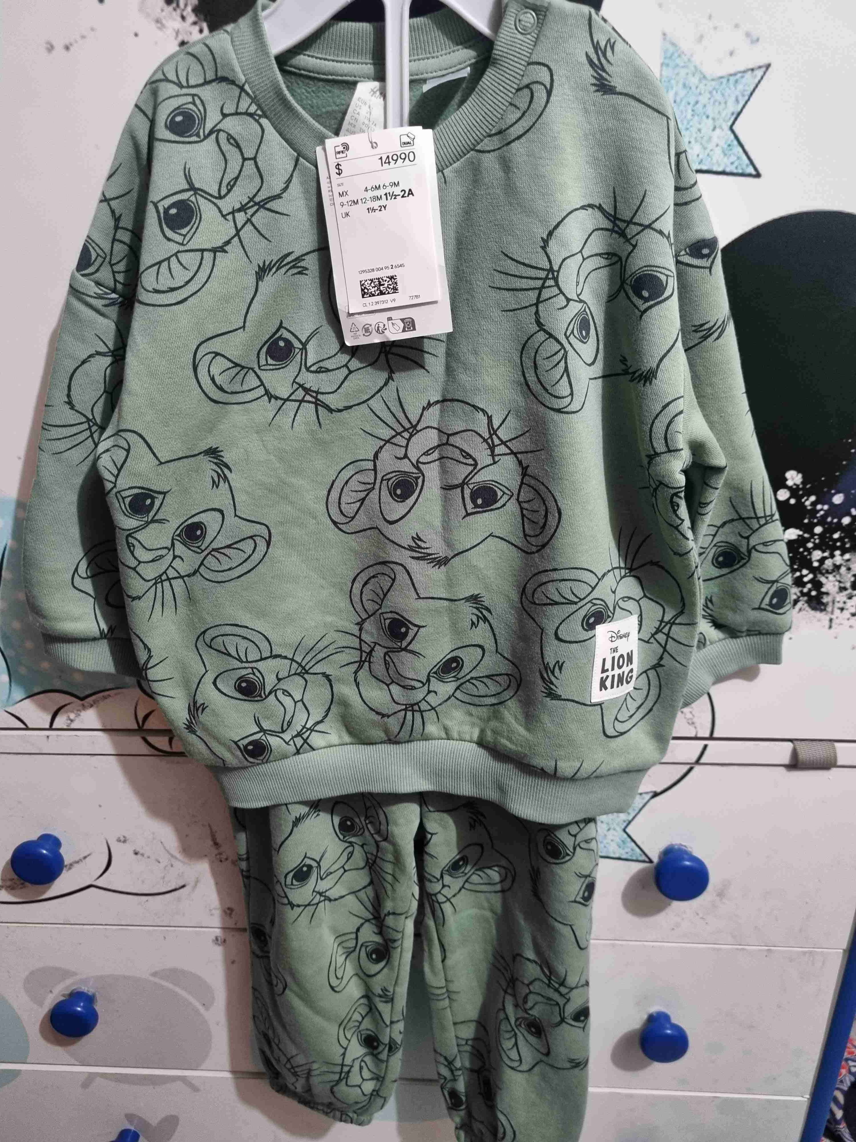 Set bebé El Rey León verde 1 1/2 - 2A - miniatura 1