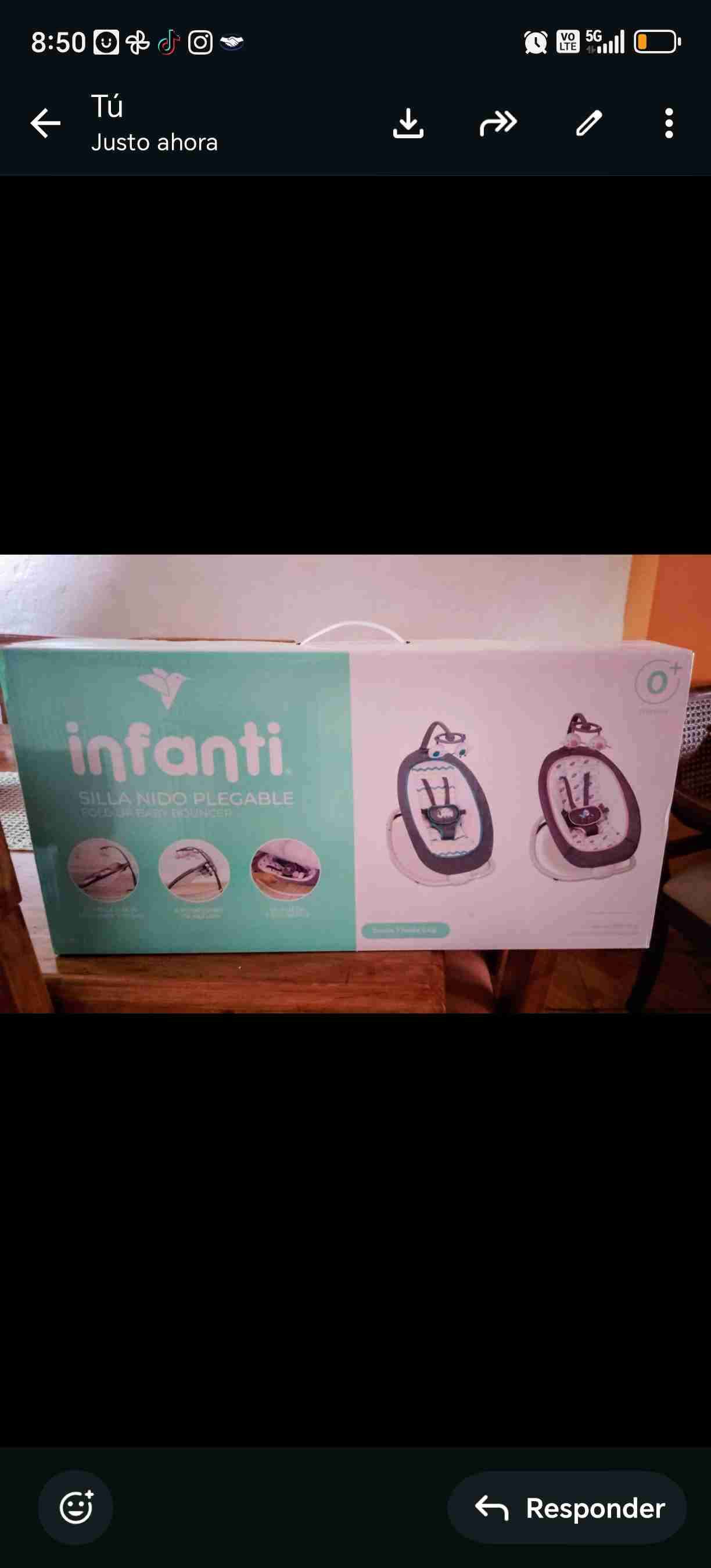 Silla Nido Plegable Infanti - miniatura 1