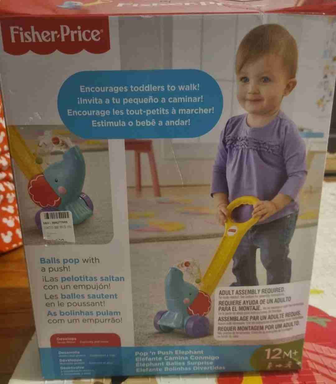 Andador Fisher-Price Elefante - 2