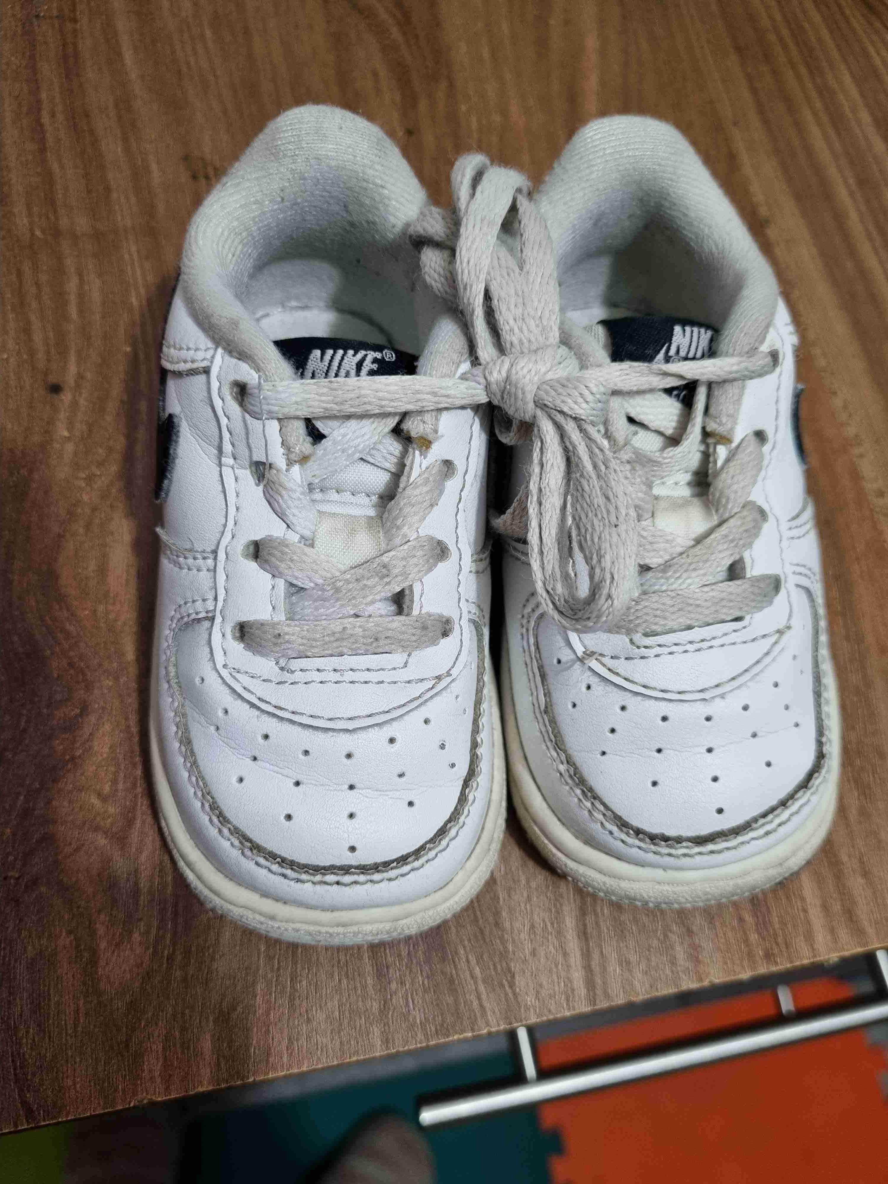 Zapatillas blancas Nike niño n19,5 - miniatura 2