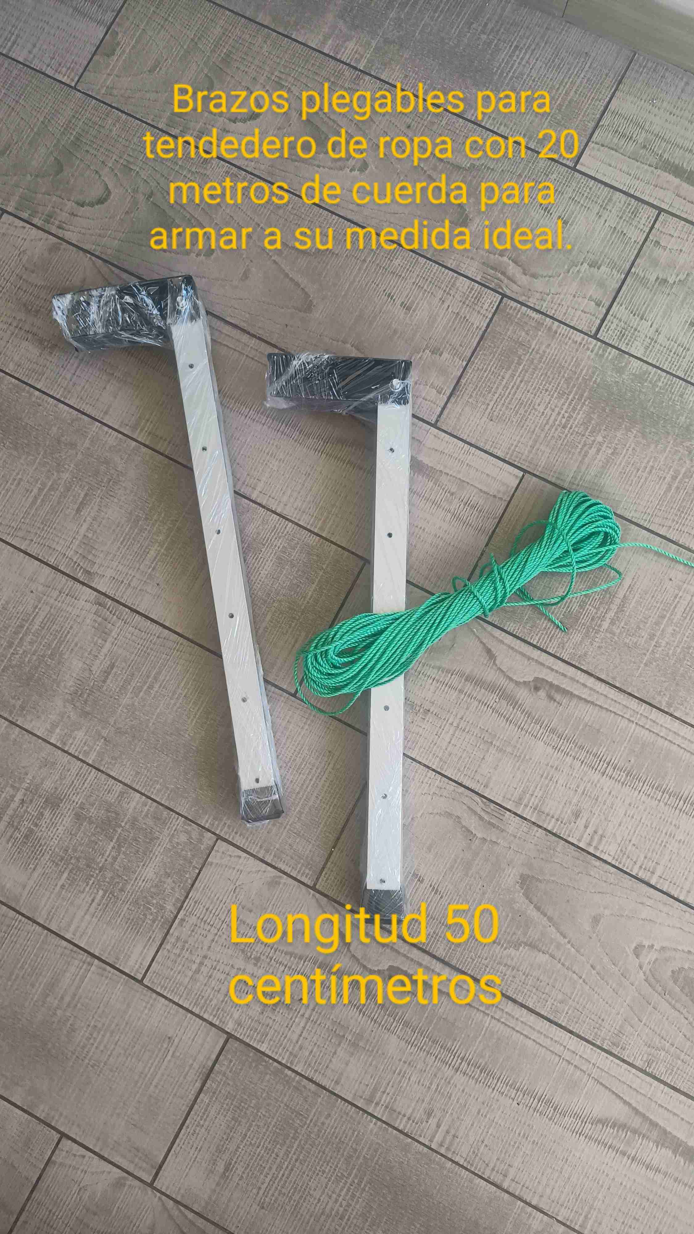 Brazos plegables para tendedero - miniatura 1