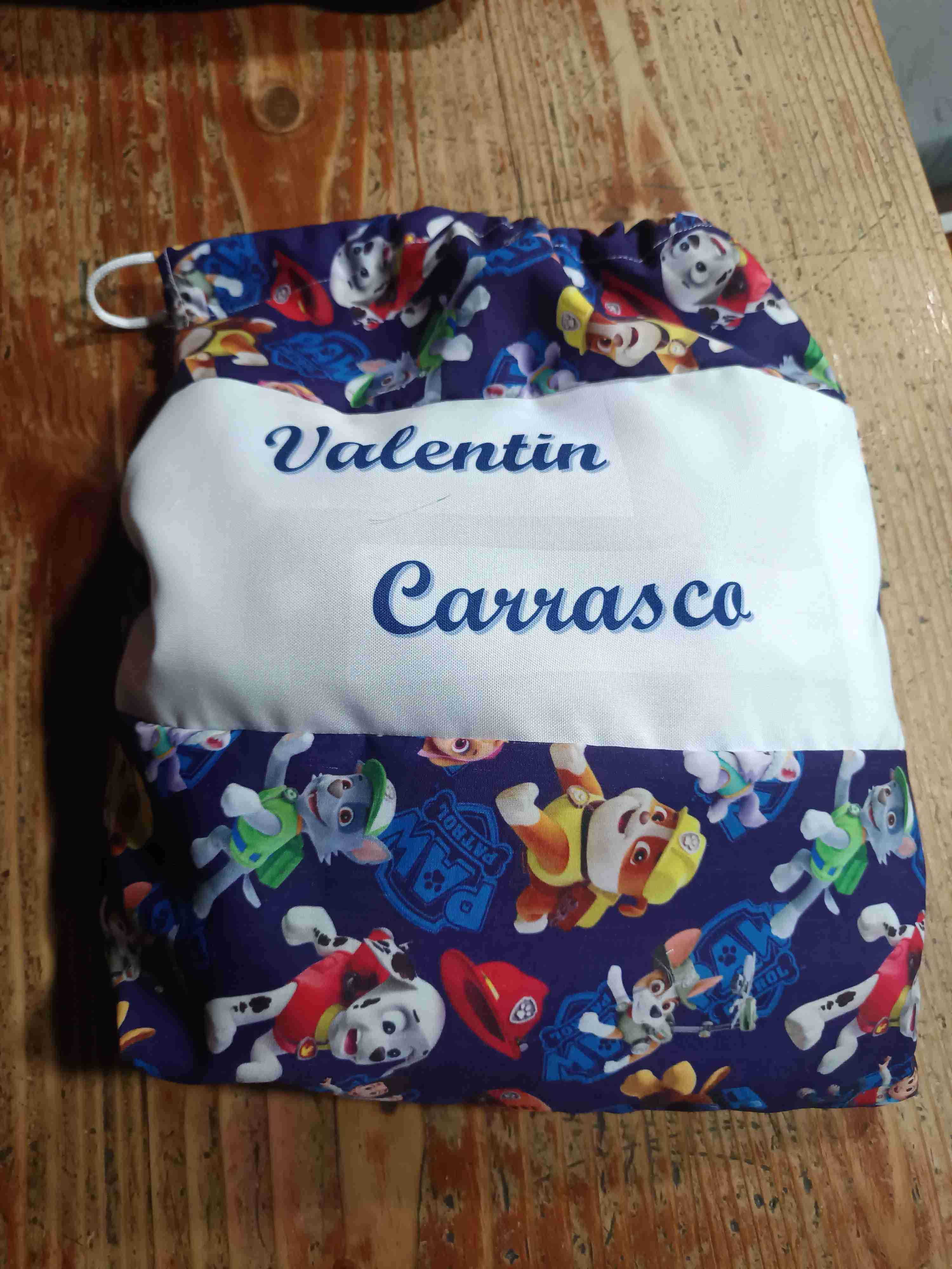 Bolsa con sábanas  personalizada. - miniatura 3