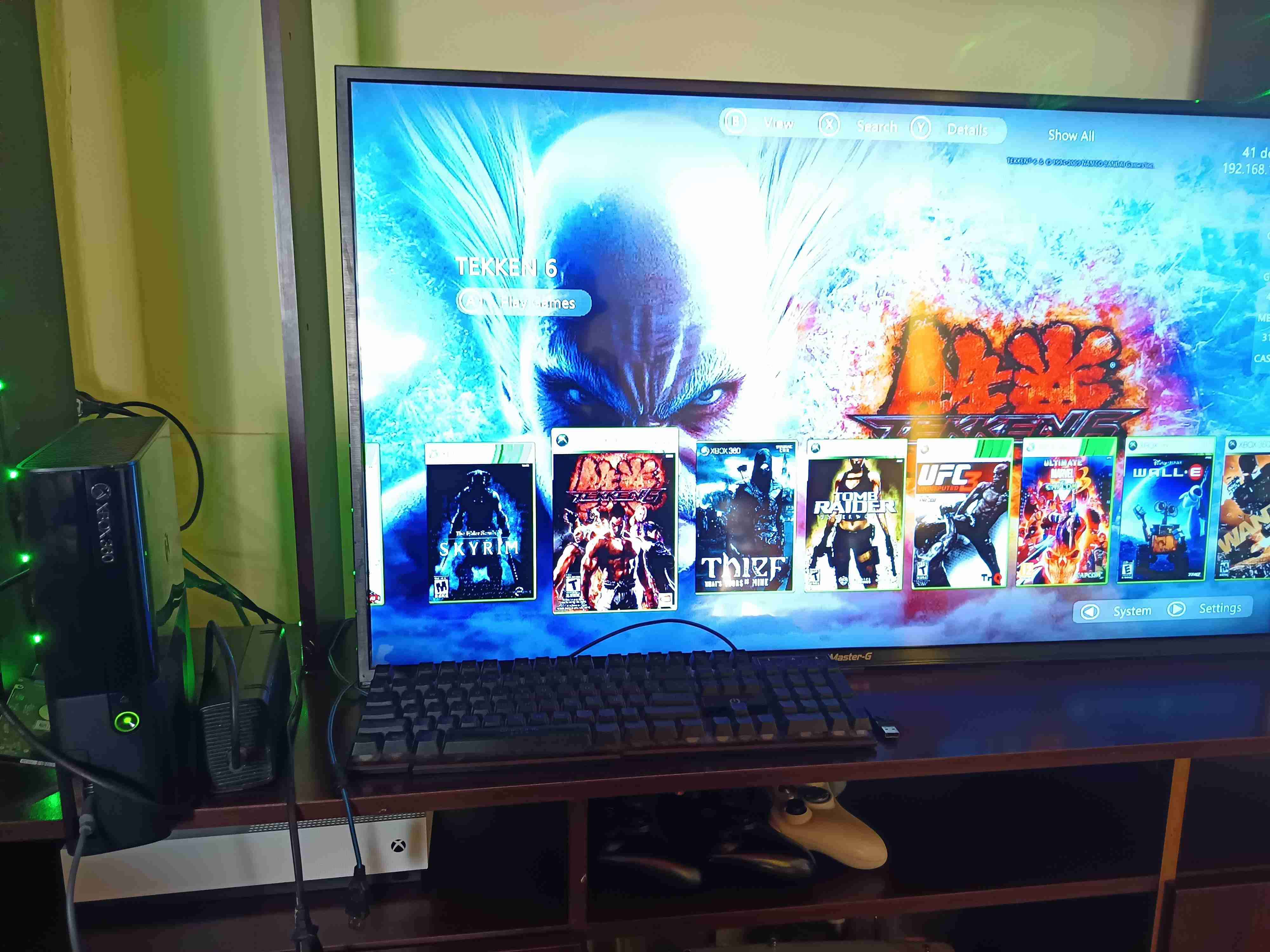 🔥🎮 XBOX 360 SUPER SLIM DESBLOQUEADA + 63 JUEGOS 🎮🔥 - miniatura 3