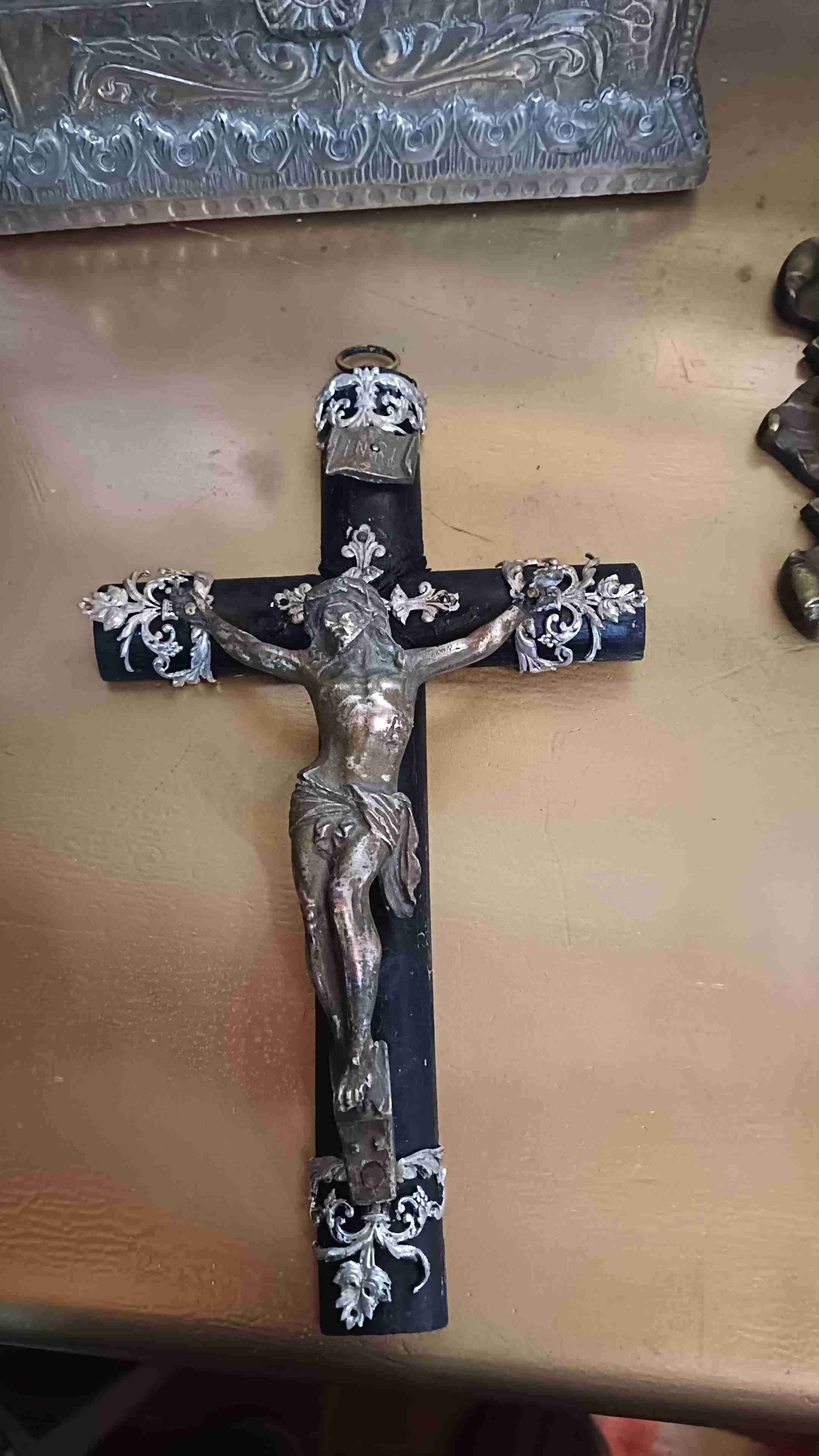 Cruz ornamental antigua - miniatura 3