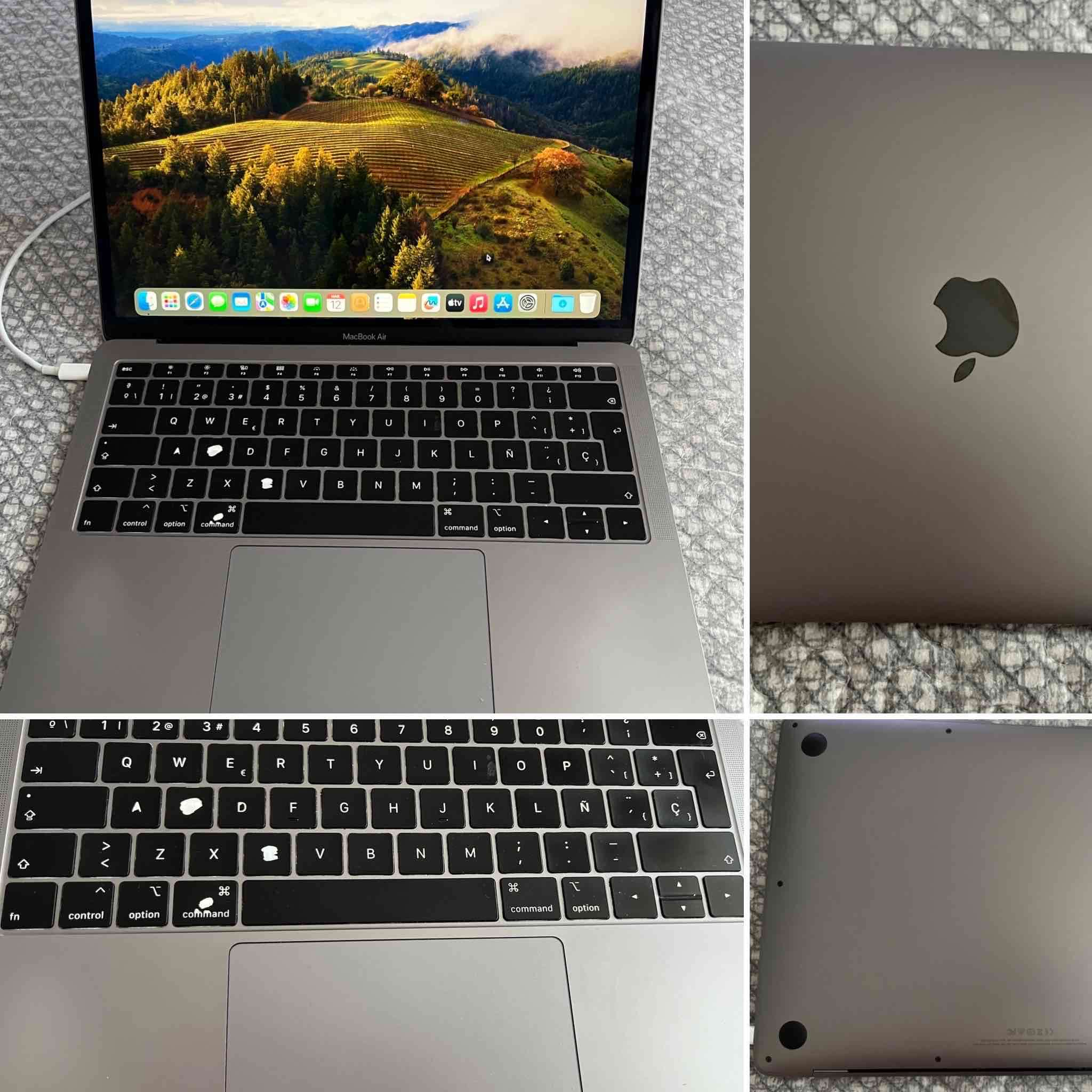 MacBook Air gris espacio13.3 pulgadas 2019 128gb - miniatura 1
