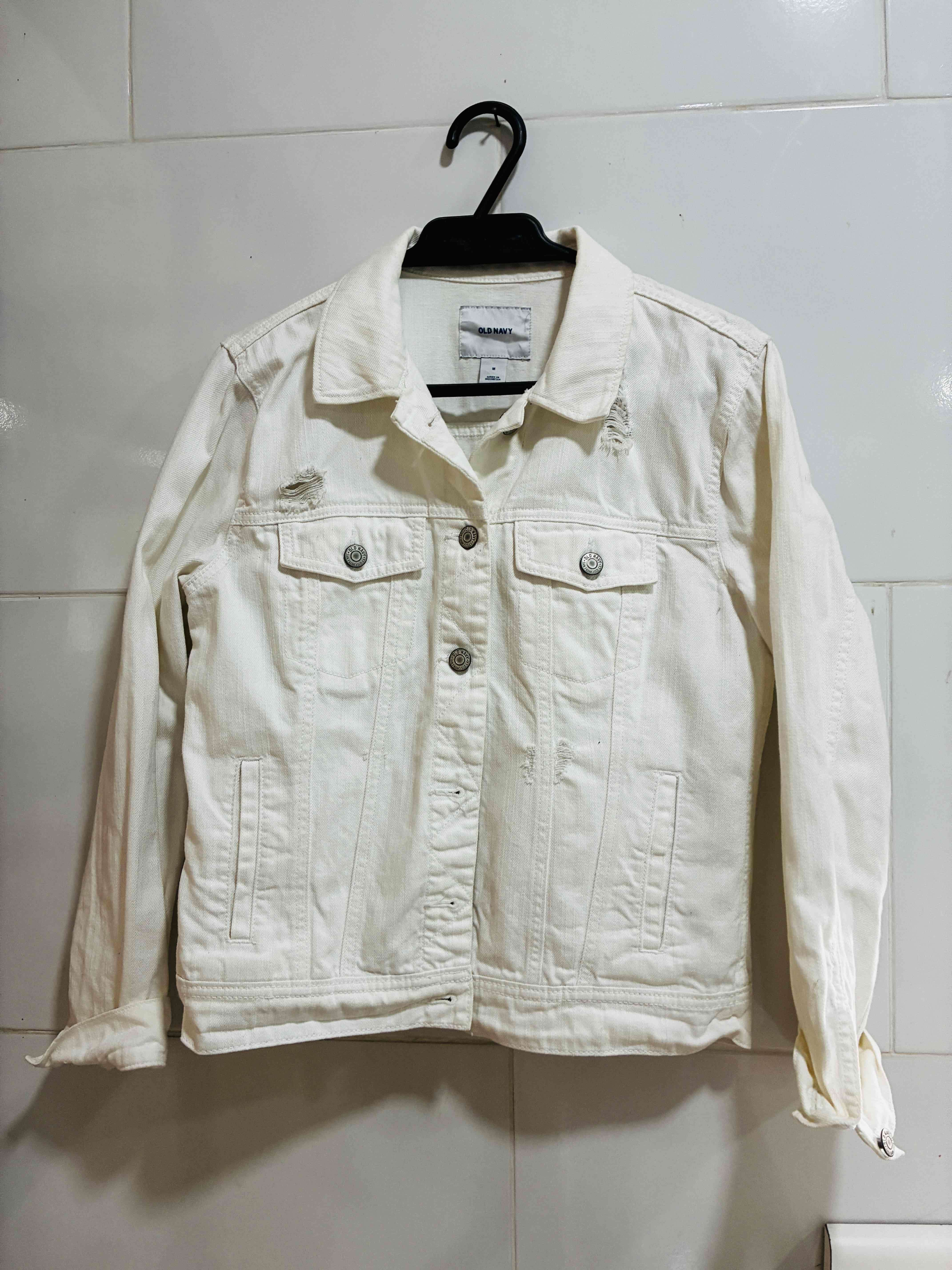 Chaqueta blanca Old Navy