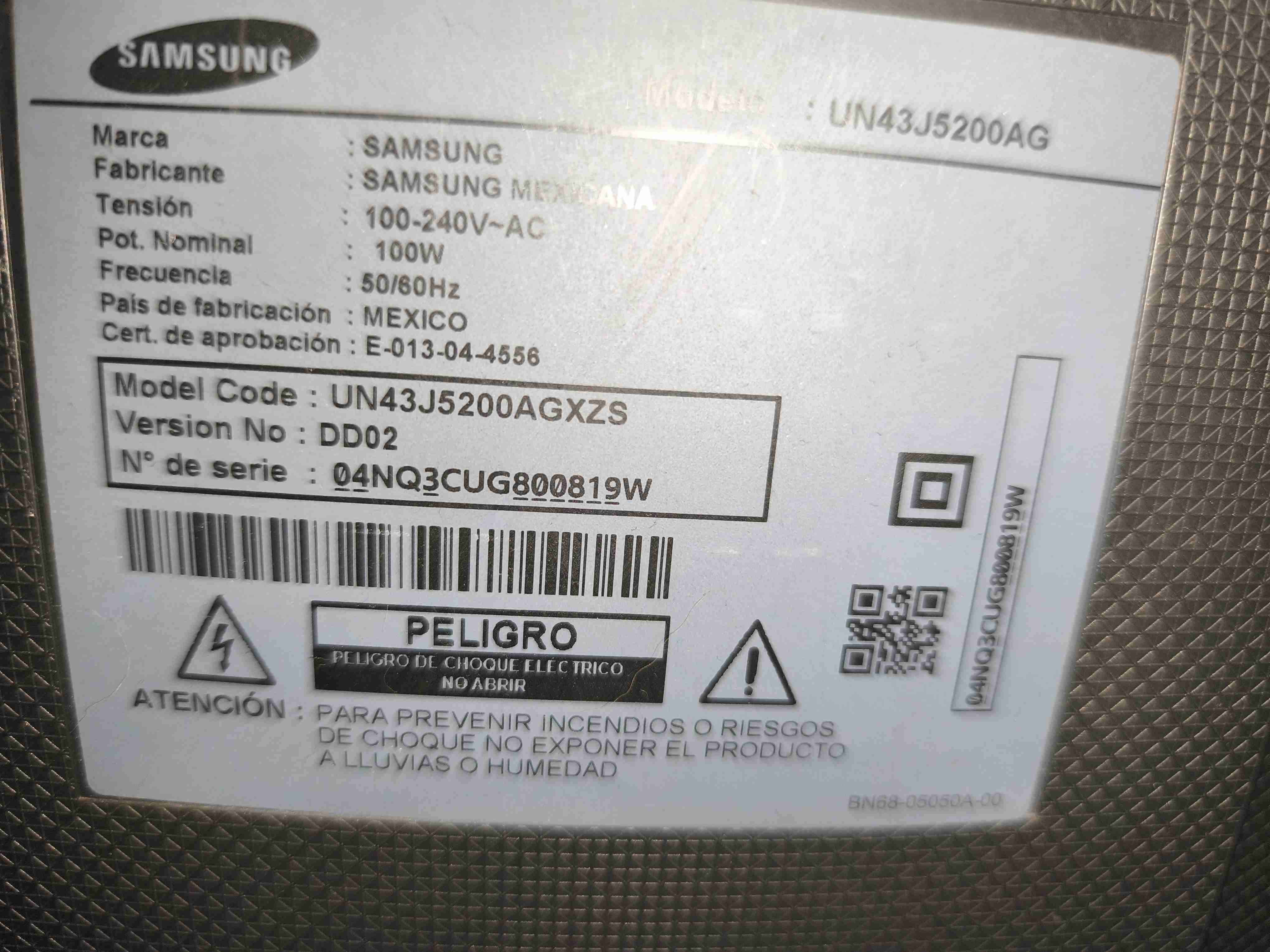 Televisor Samsung 43 pulgadas - miniatura 1