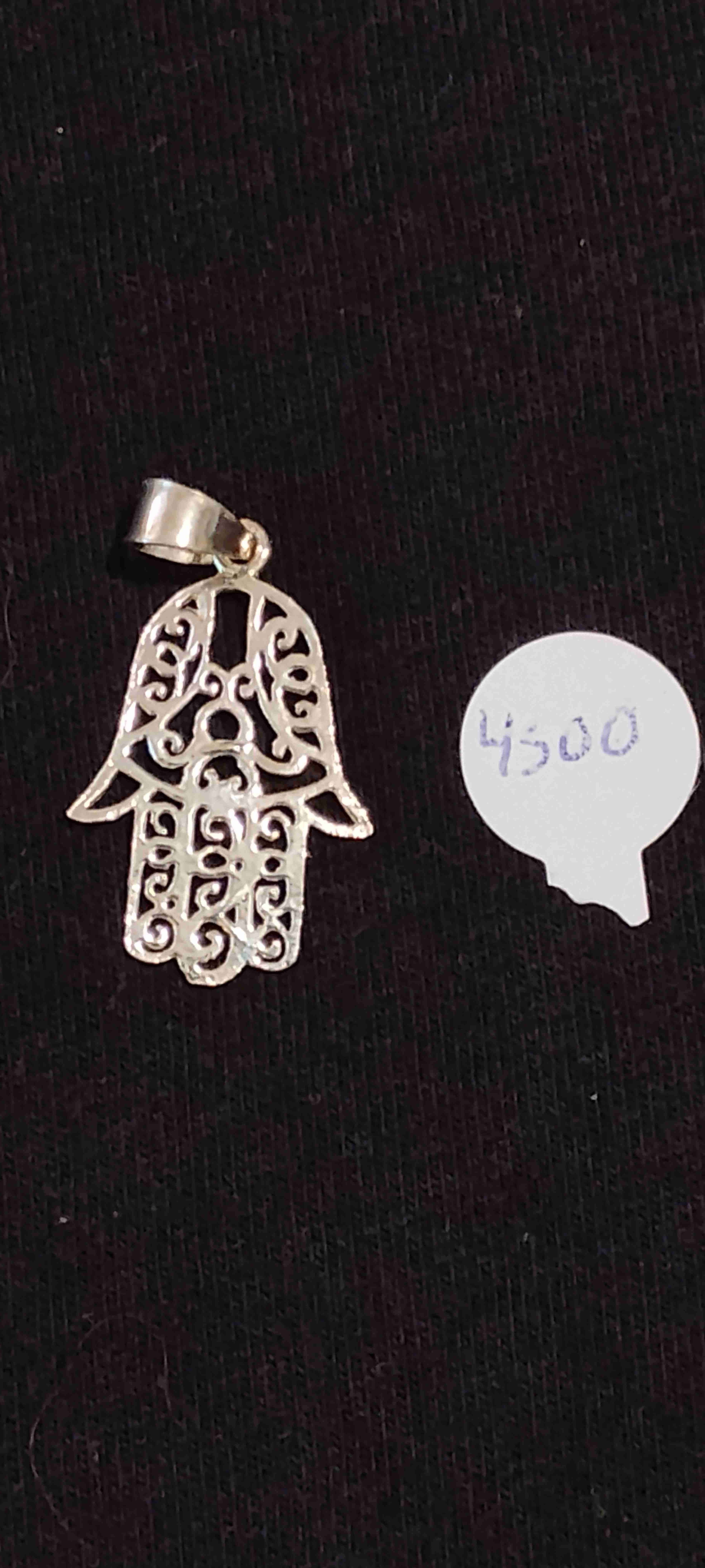 Colgante ala de plata - 2