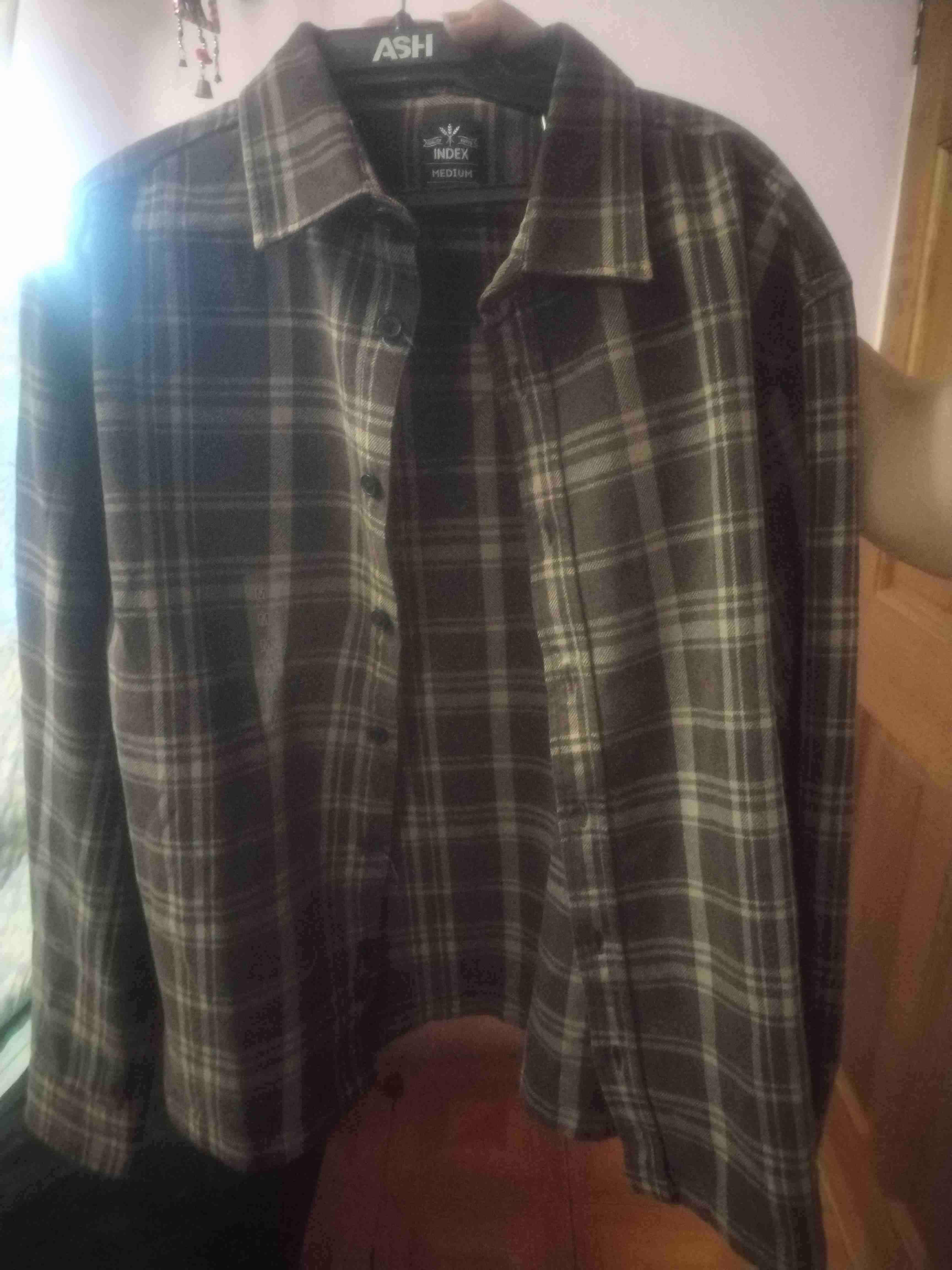 Camisa a cuadros marrón Índex - 1