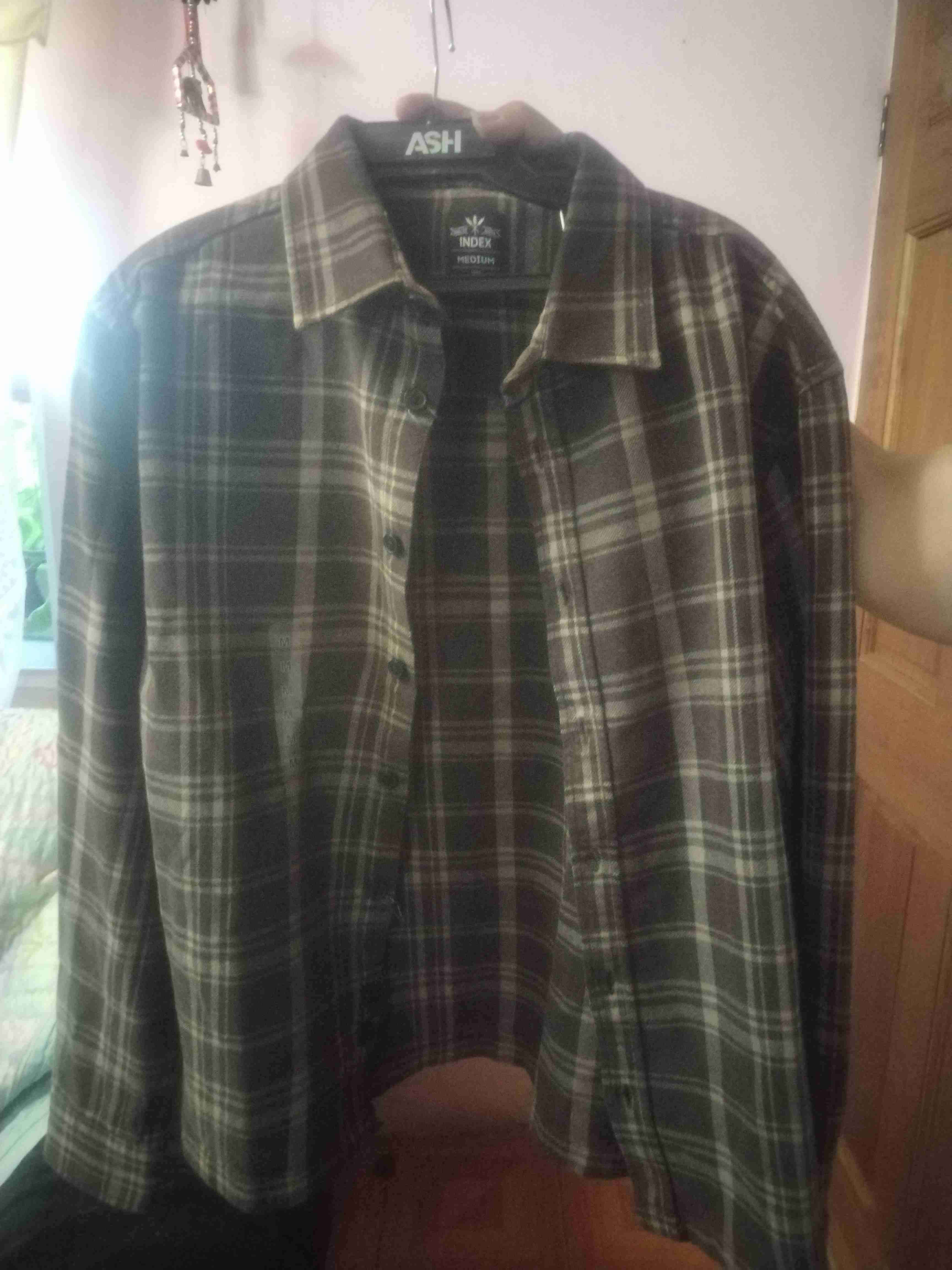 Camisa a cuadros marrón Índex - 2