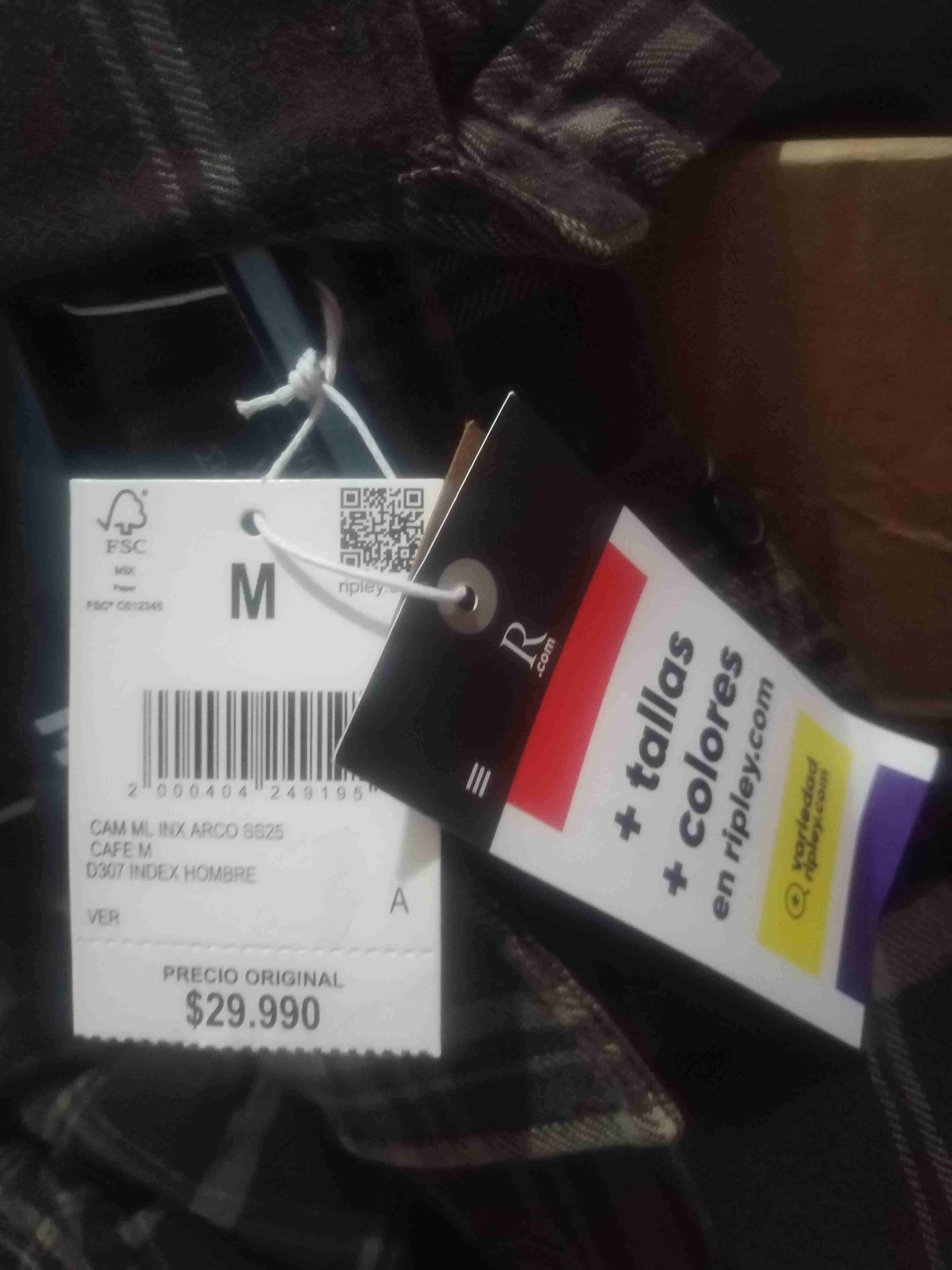 Camisa a cuadros marrón Índex - 3