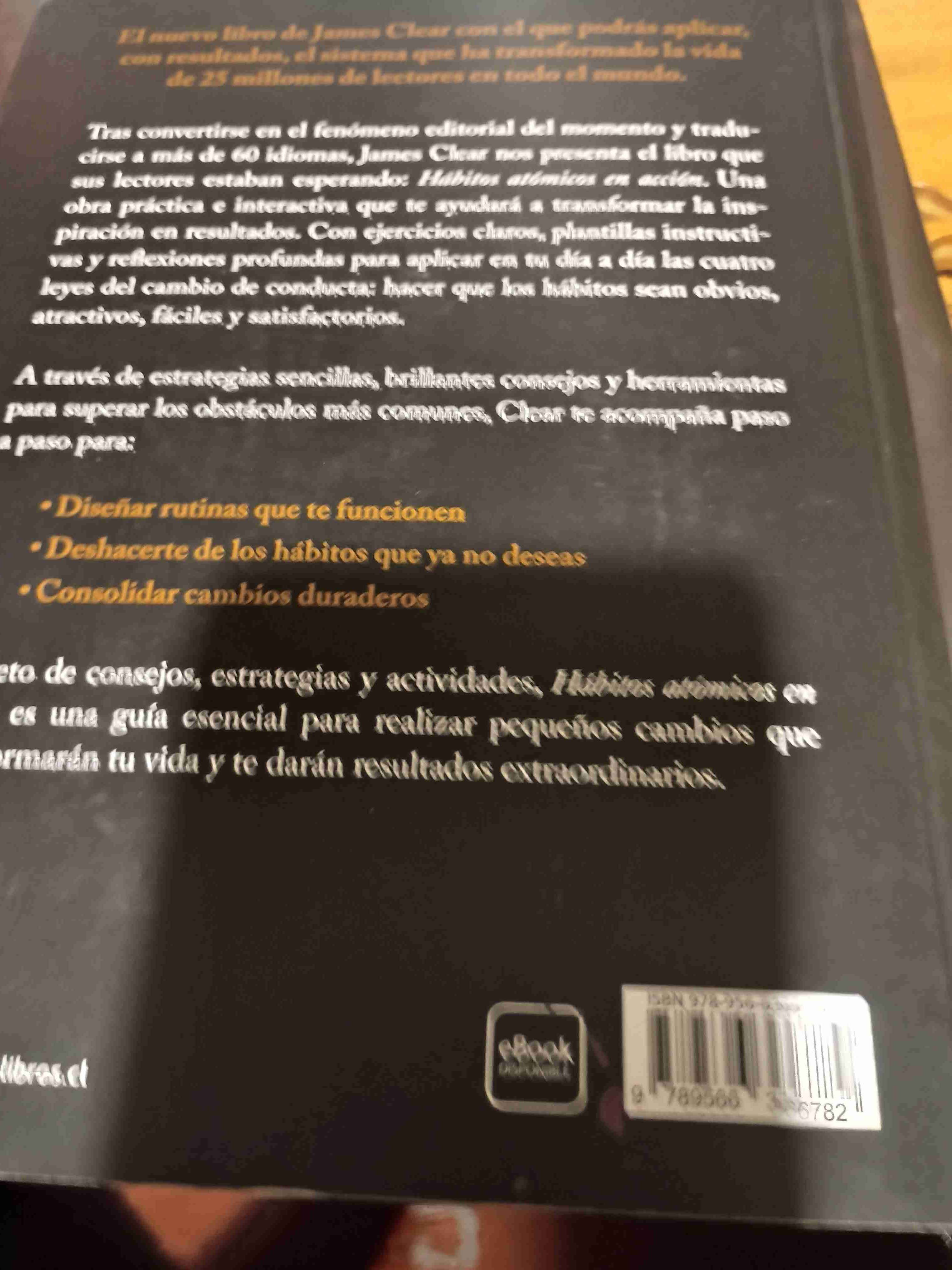 Libro Hábitos Atómicos en Acción - miniatura 2